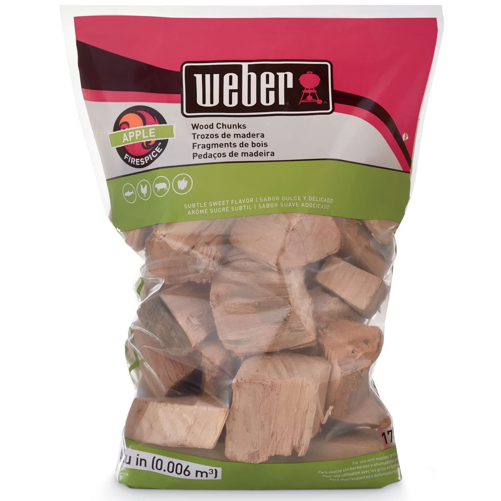 1.8Kg Apple Wood Chunks