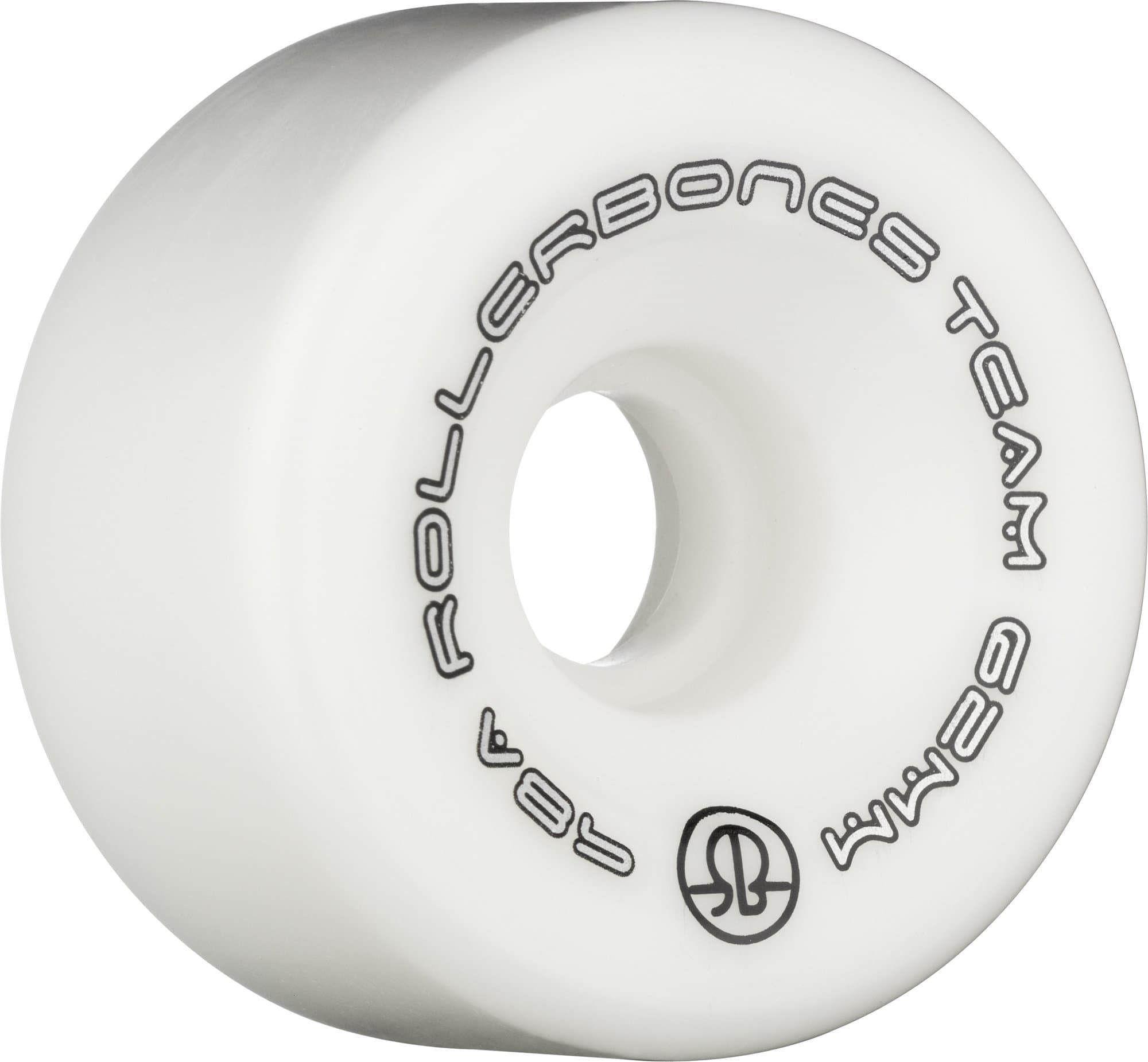 Rollerbones Team Logo 98A Recreational Roller Skate Wheels (Set of 8)