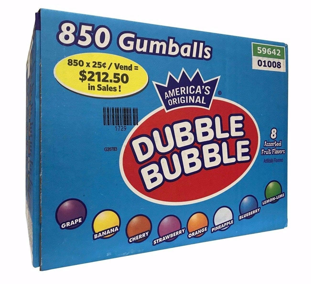 Fruit Gumballs, 14.6 Pound, 233.6 Oz