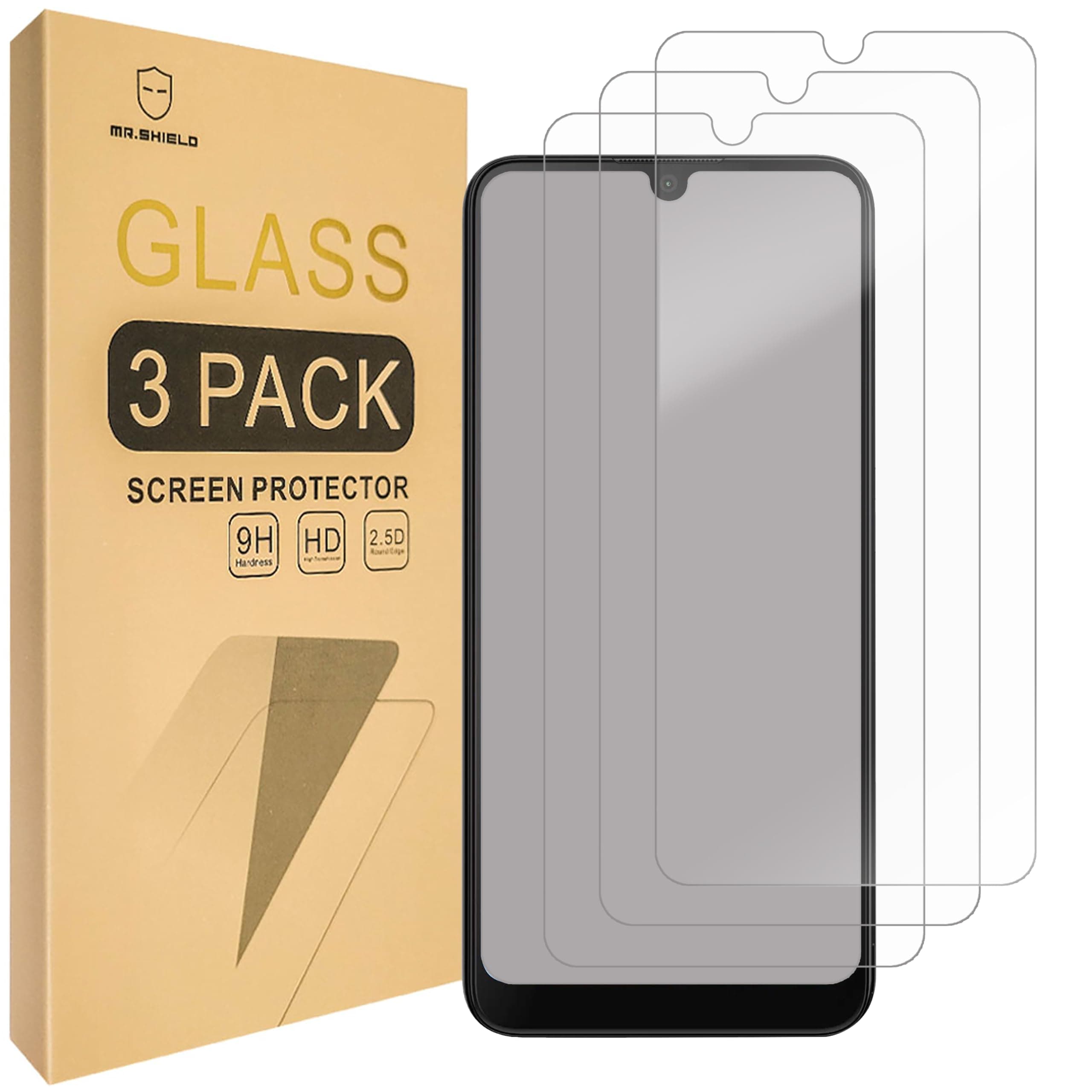 Screen Protector compatible with Gabb Phone 4 [Tempered Glass] [3-Pack] [Japan Glass with 9H Hardness]
