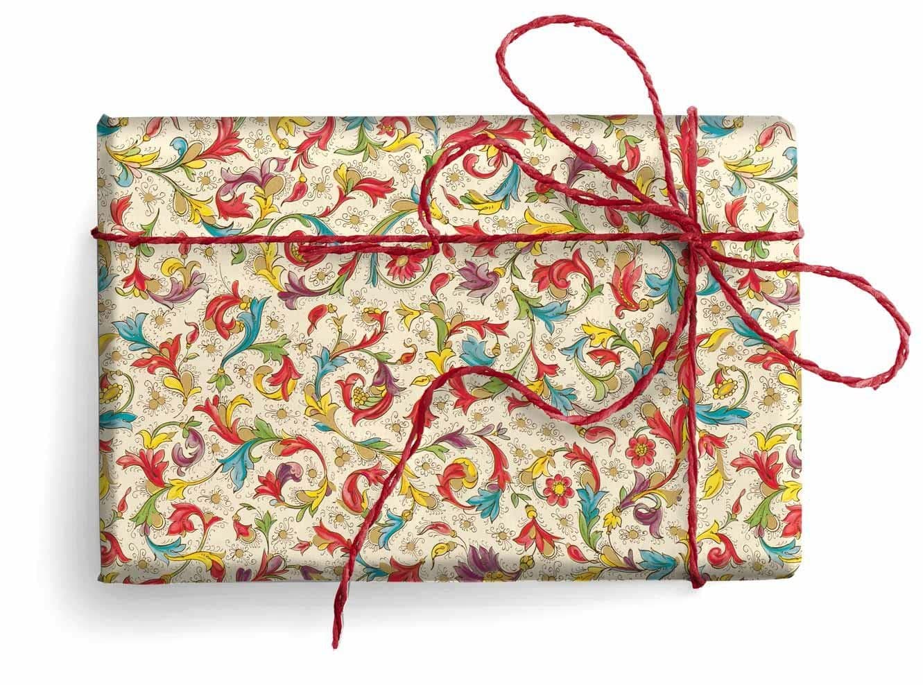 Florentia Italian Wrapping Paper, Folded