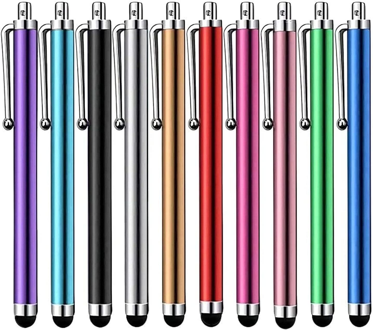 Stylus Pens for Touch Screens,10Pack Universal Capacitive Touch Screen Pens for iPad,Tablets,Smartphones,All Universal Touch Screen Devices