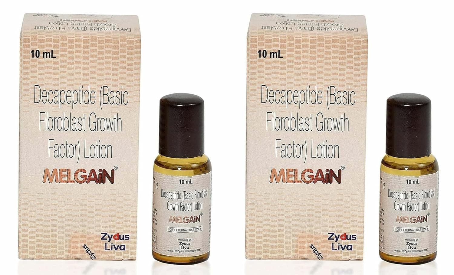Melgain Lotion 10ml-Pack of 2