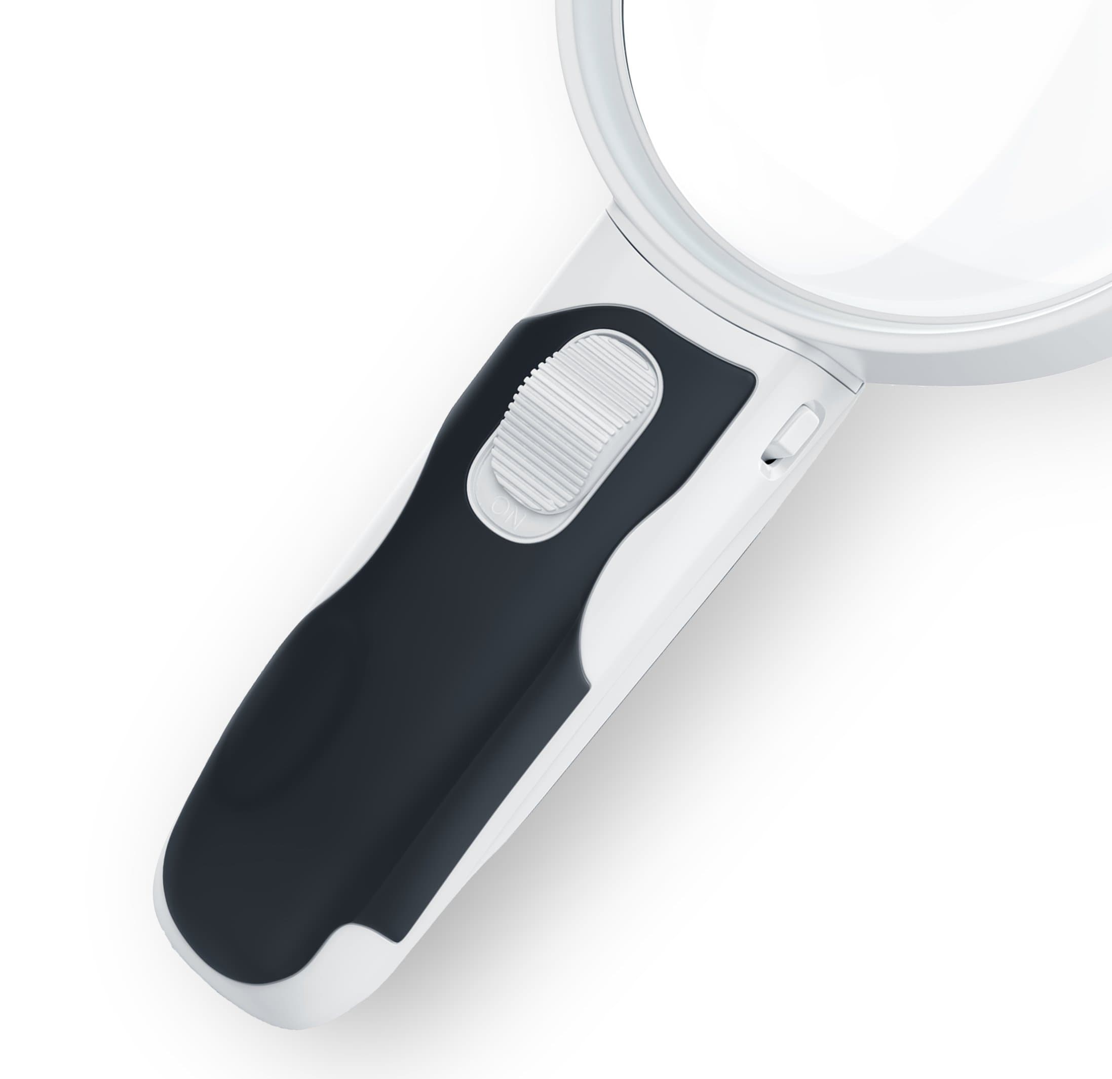 iMagniphy Extra Handle for Magnifying Glasses with Light - Supplemental Handle for iMagniphy Handheld 10x Magnifying Glass with Light - Powerful LED Light, Actual Lenses NOT Included