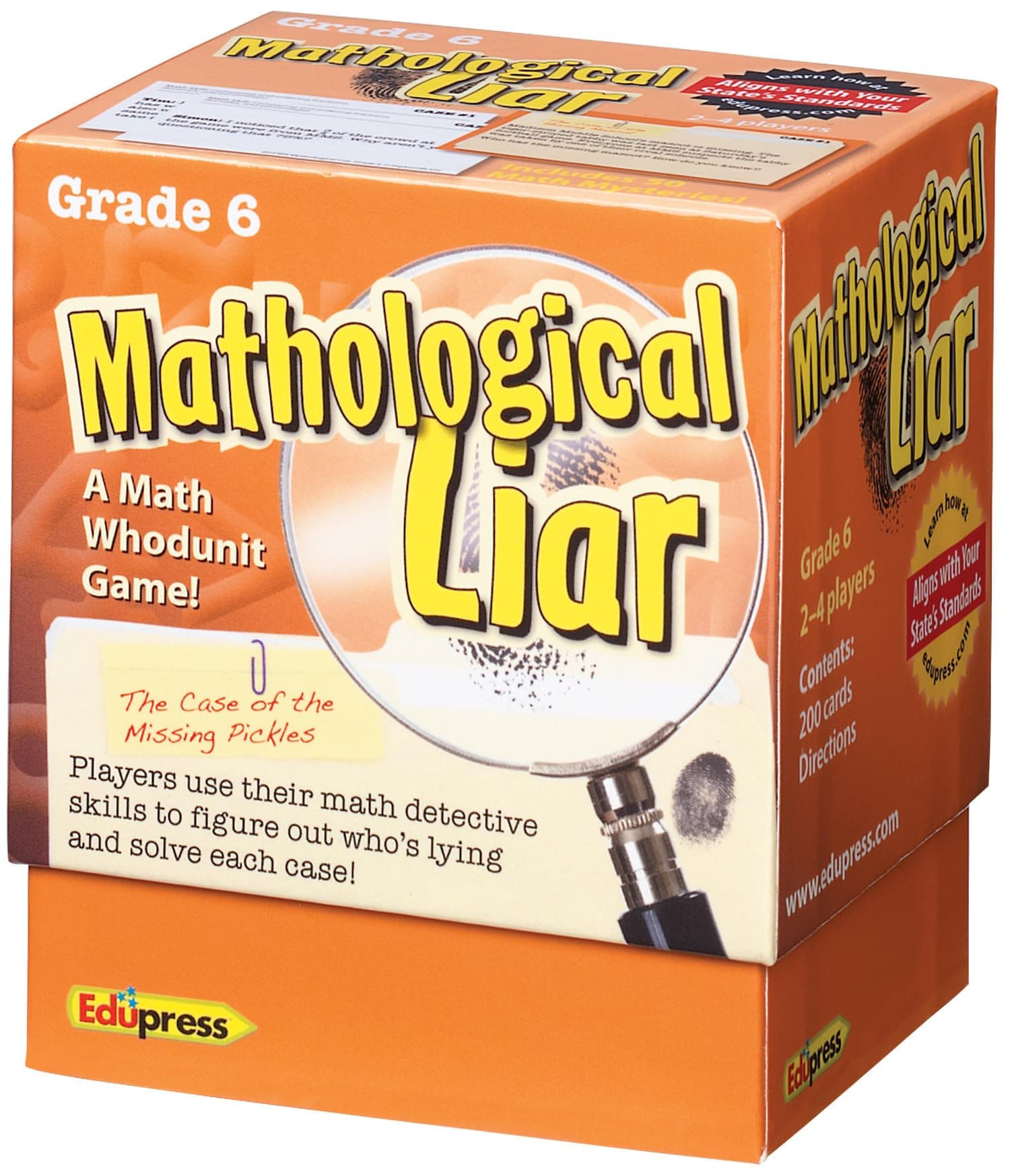 Mathological Liar Game, Grade 6 (EP63399)