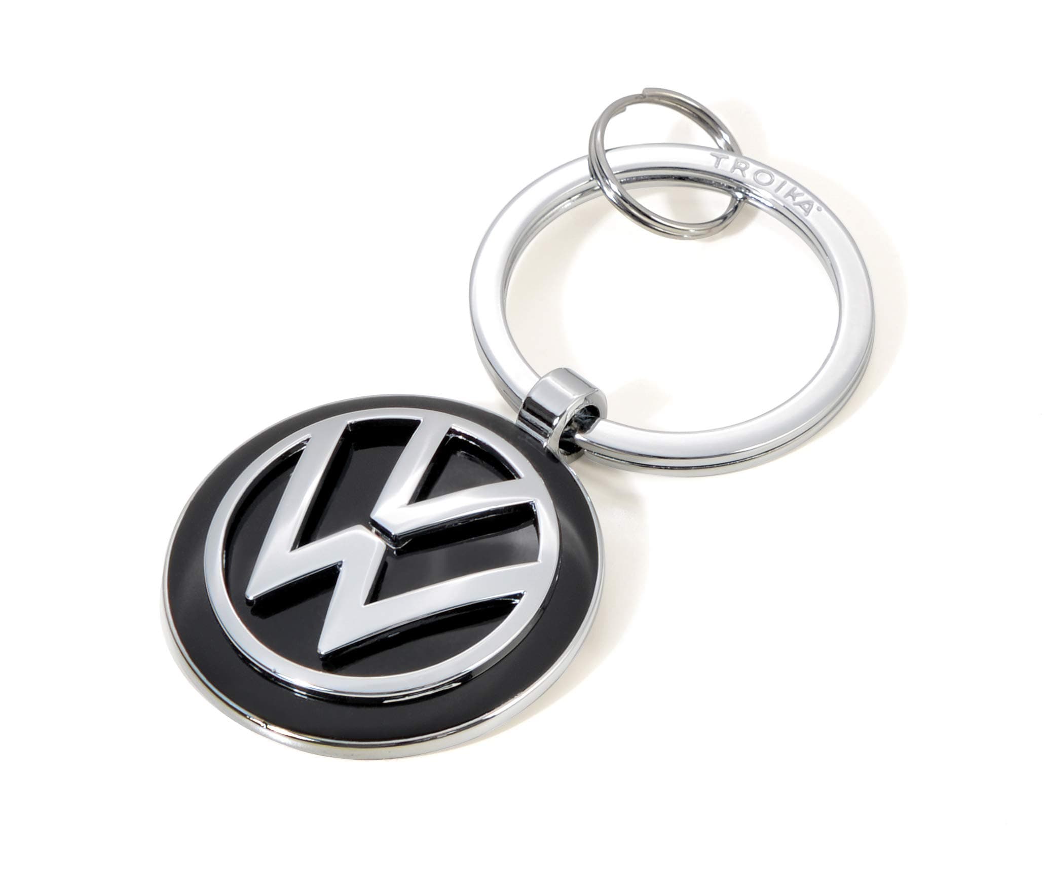 Key Ring KR16-05/VW VW Emblem 1 Key Ring Official Licensed by Volkswagen Glossy Metal Cast Metal Original