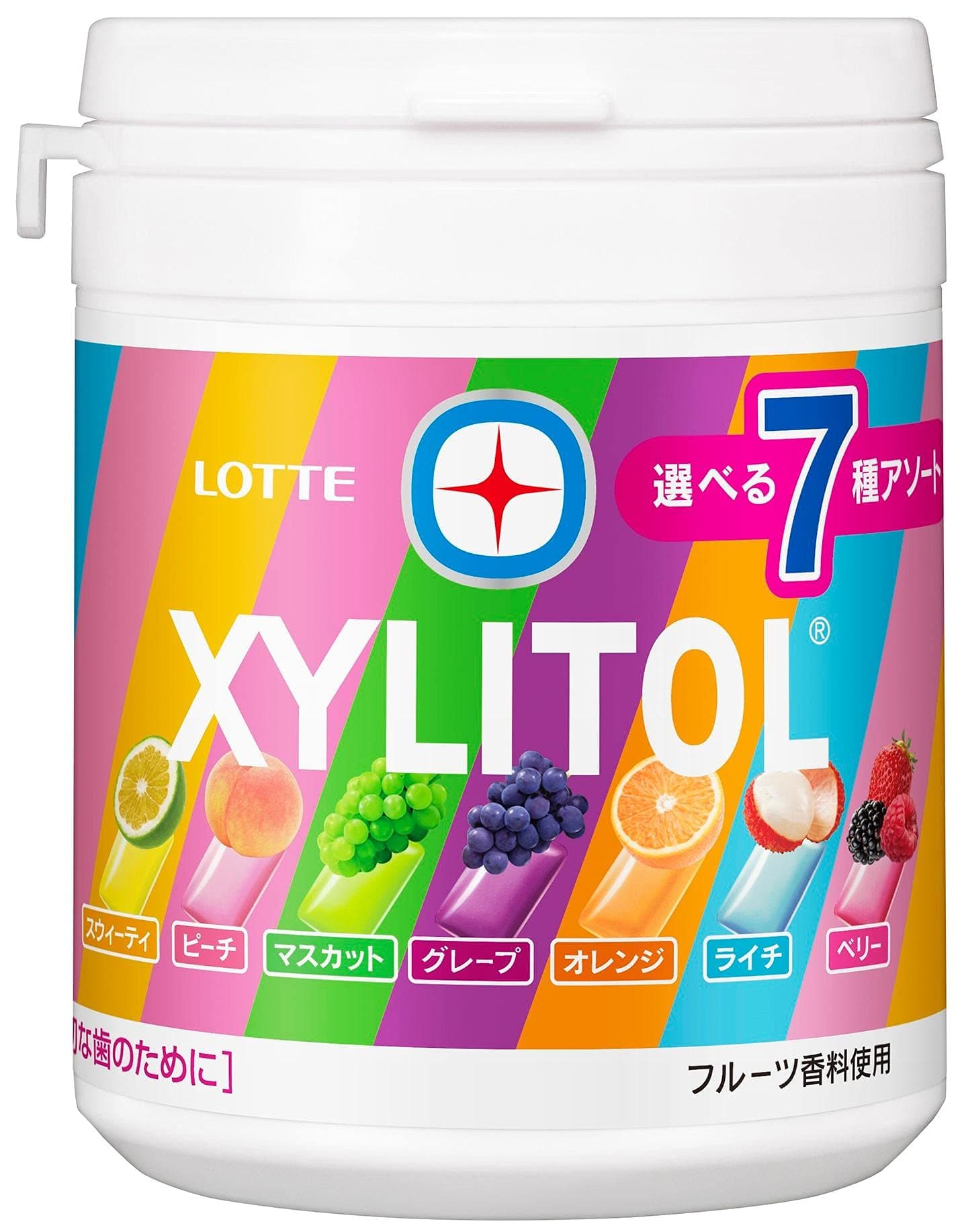 xylitol gum seven assorted bottle 143g [Parallel import]
