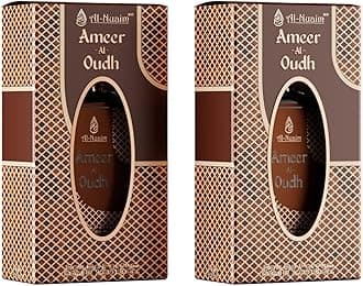 Ameer Al Oudh Eau De Parfum for Men & Women - Pack of 2 (50ml Each) | EDP Perfume | Long Lasting & Luxury Fragrance