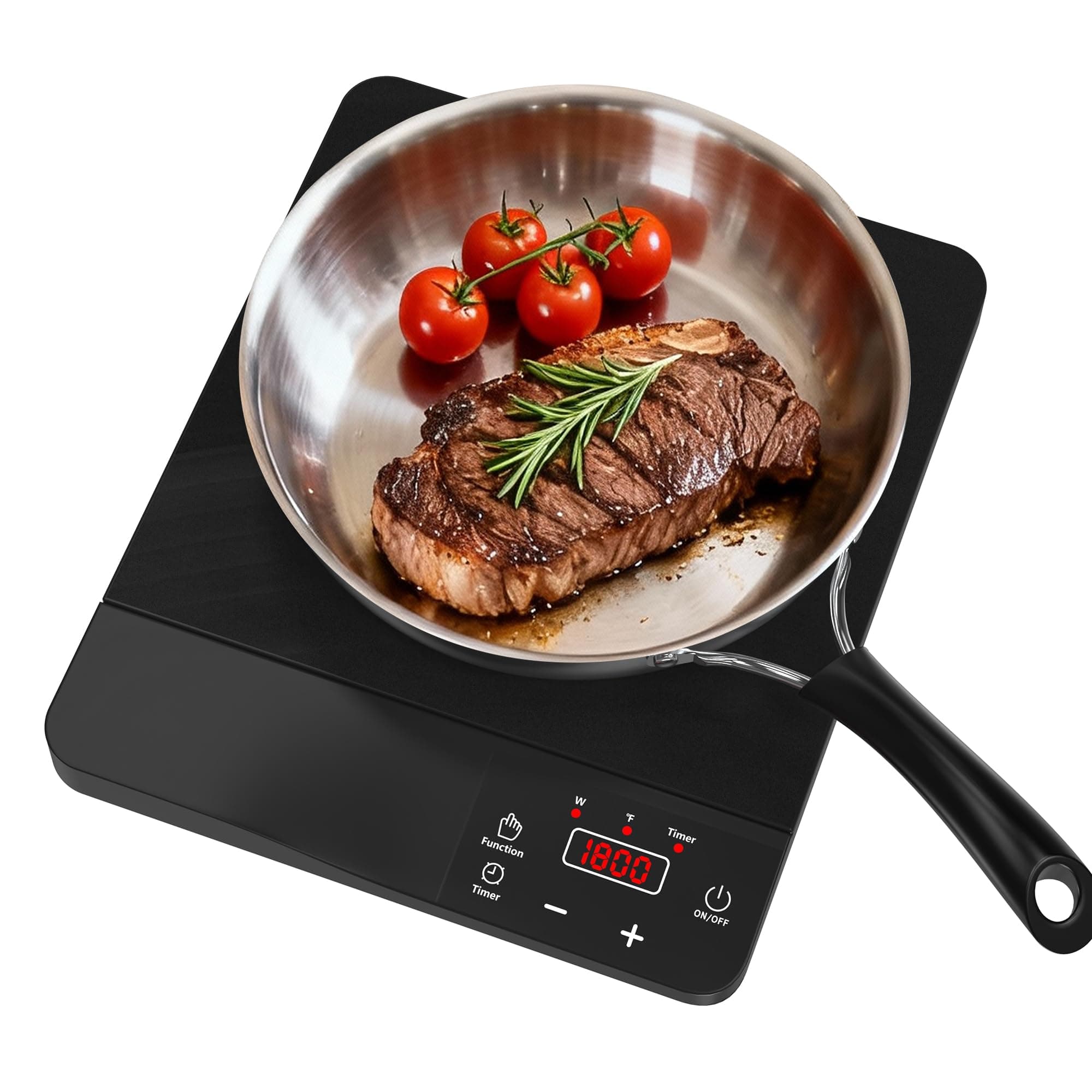 Portable Induction Cooktop (Pan Included)