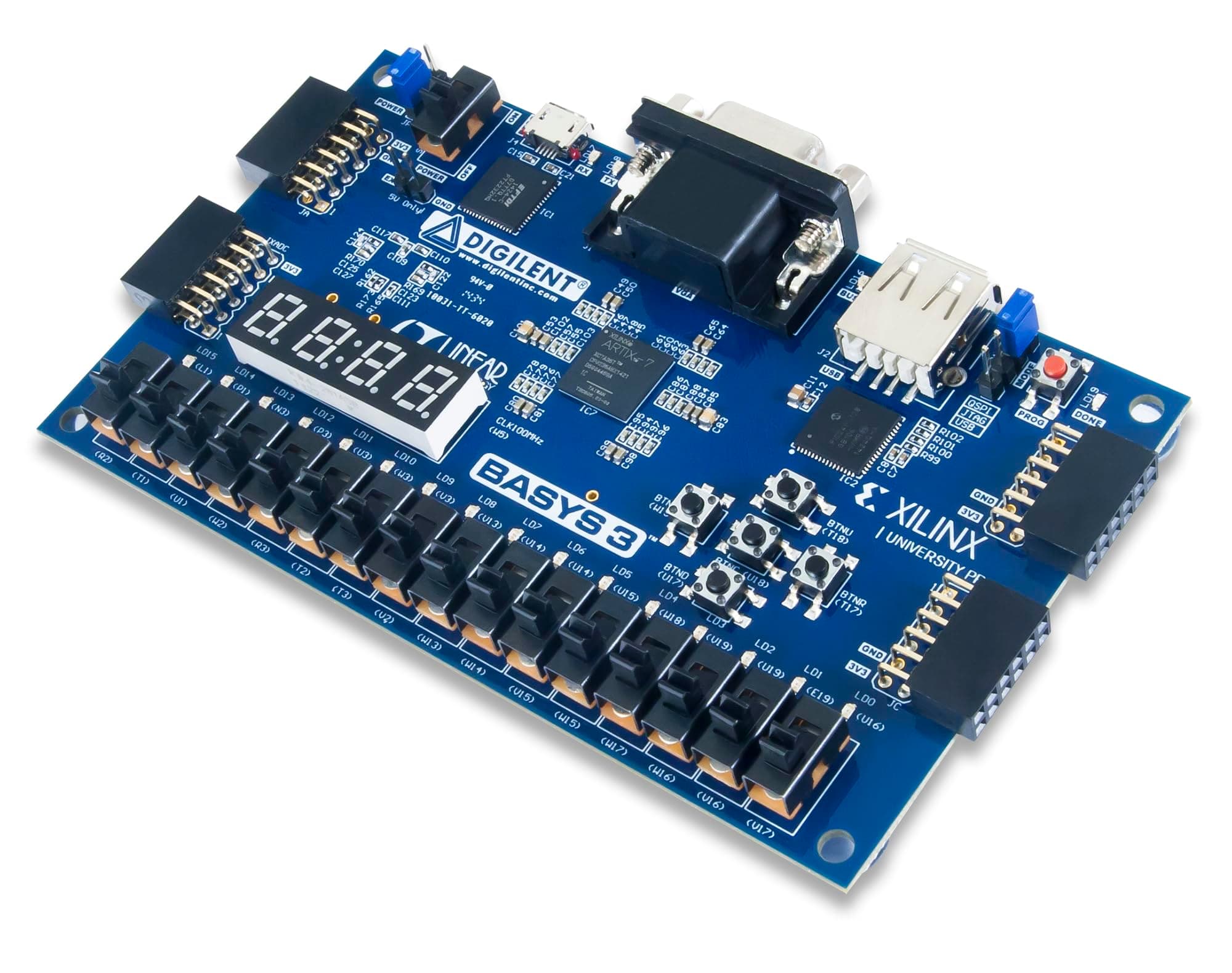 Basys3 Xilinx Artix-7 FPGA Board
