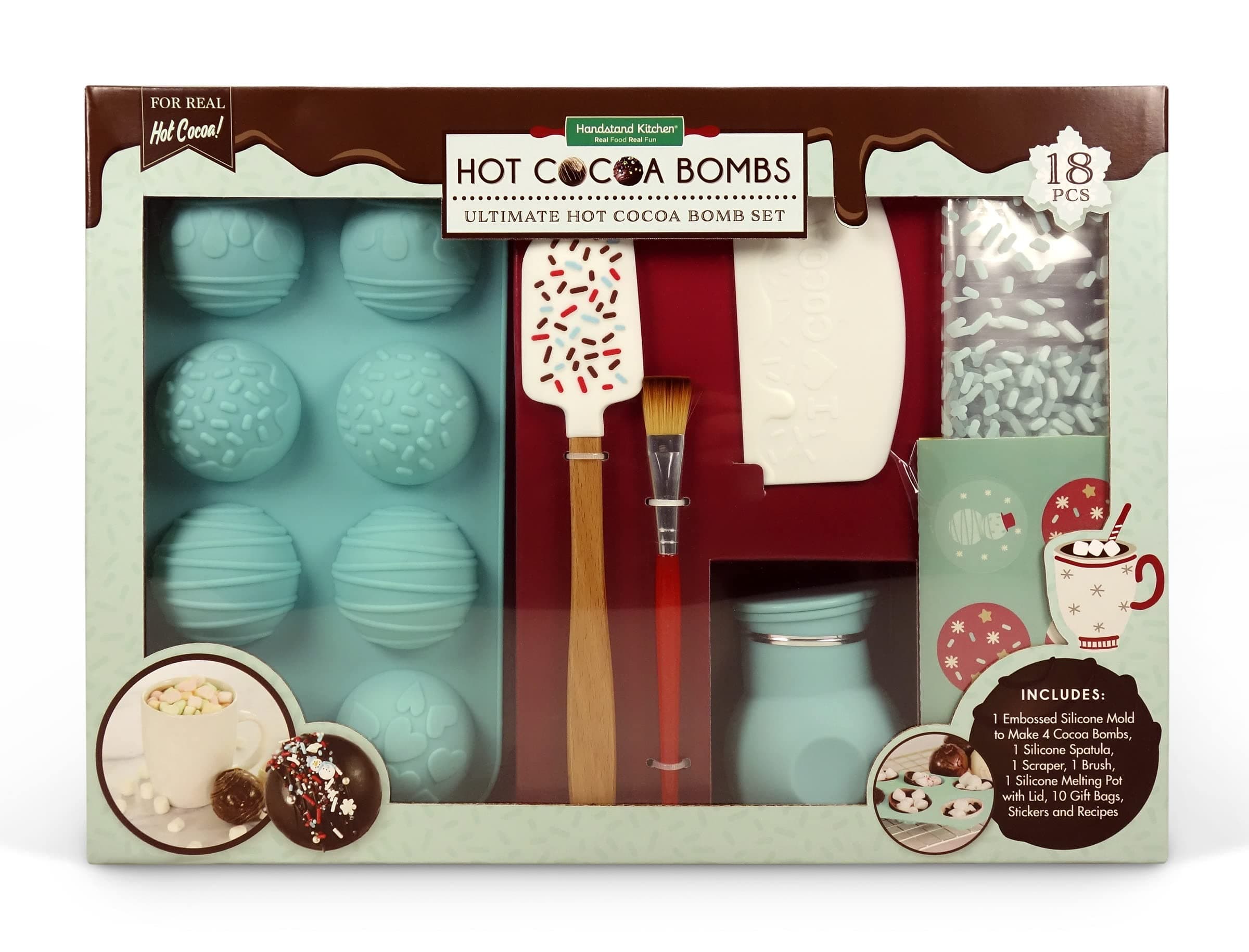 18-Piece Ultimate Hot Cocoa Bomb Making Set