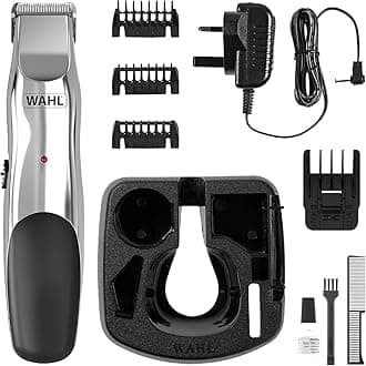 Groomsman Rechargeable Beard Trimmer, Gifts for Him, Beard Trimmers for Men, Stubble Trimmer, Male Grooming Set, Cordless Beard Trimmer, Beard Care Kit
