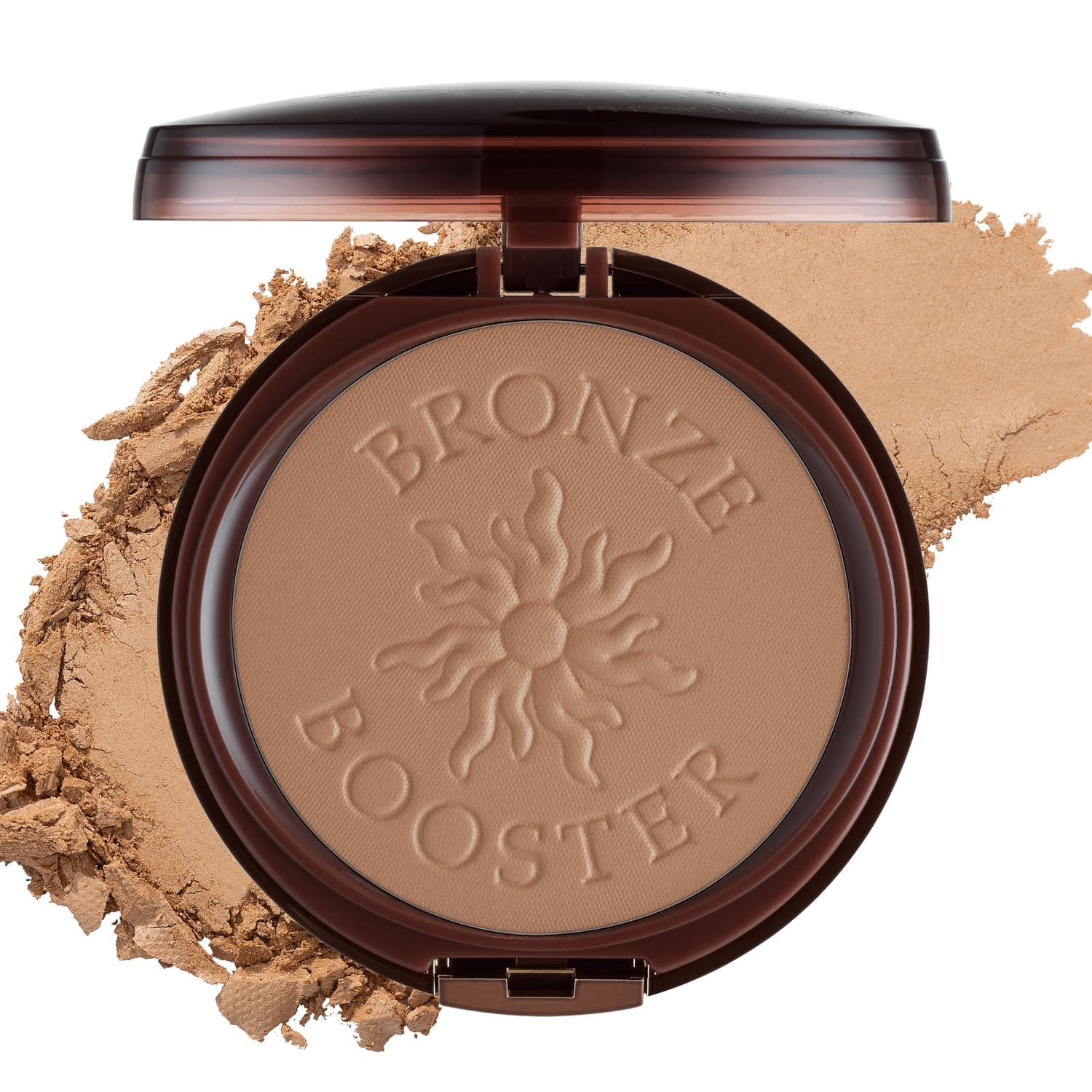 Bronze Booster Glow-Boosting Pressed Bronzer -Light/Medium, Beige, 9 g