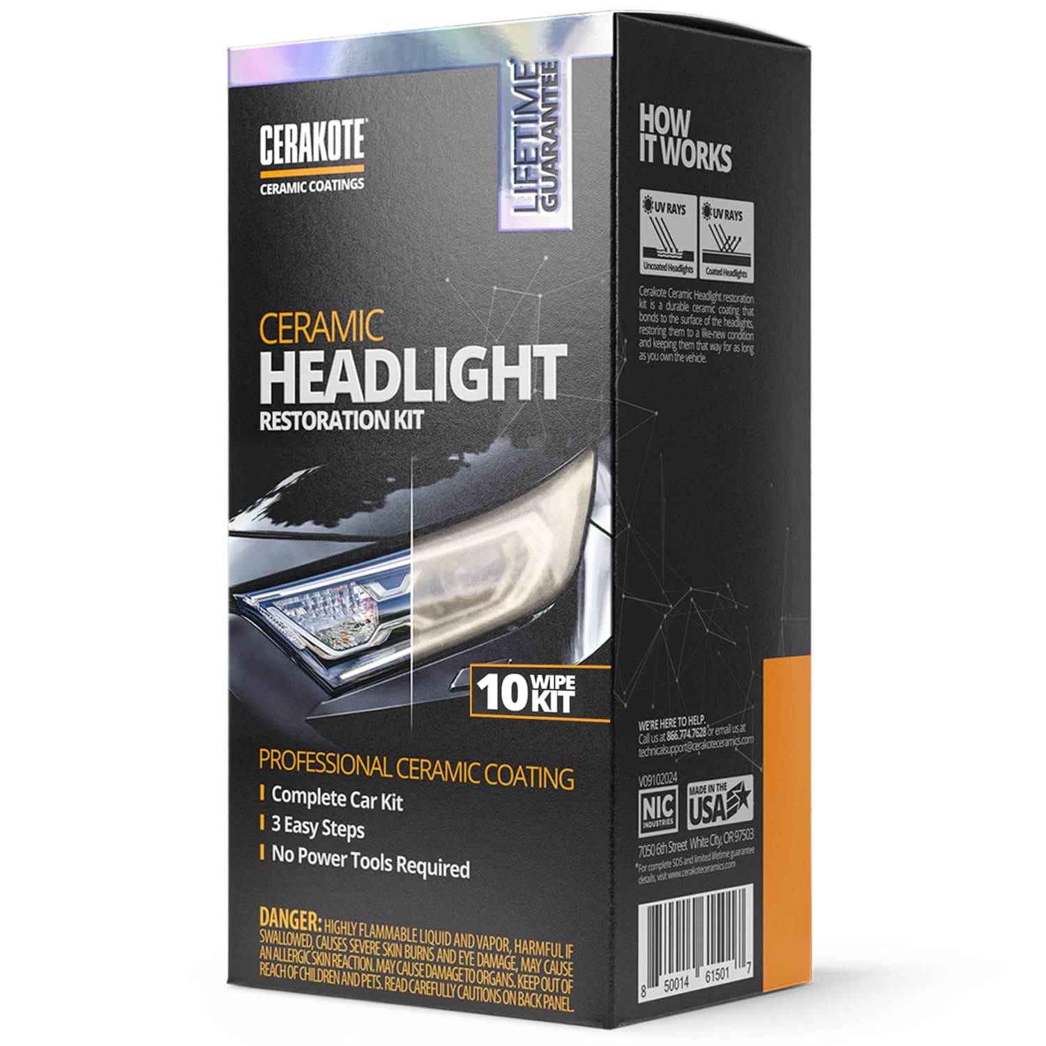 Ceramic Headlight Repair Kit