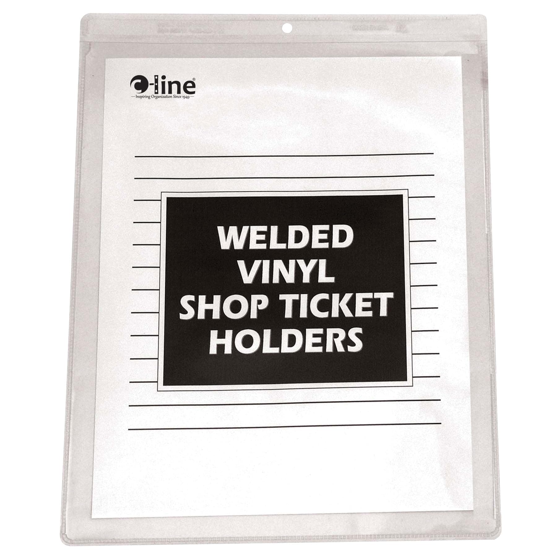 Welded Vinyl Shop Ticket Holders
