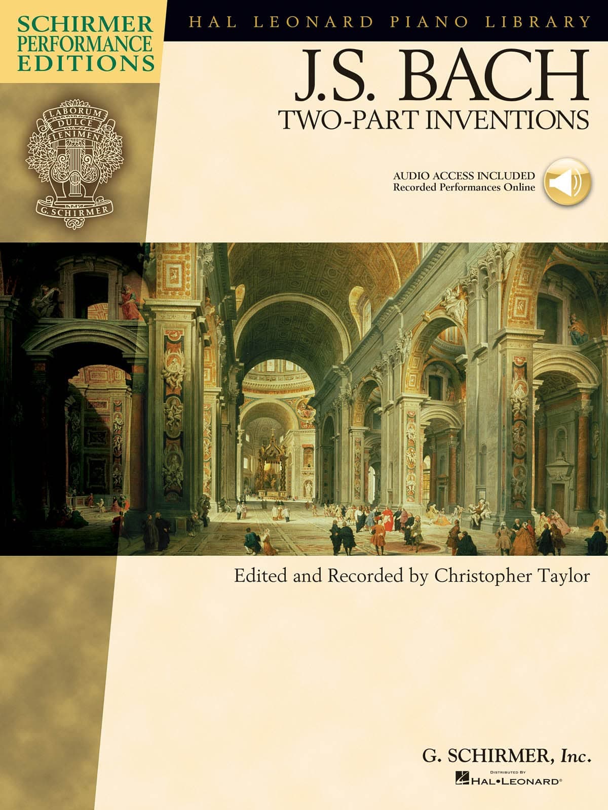 J.S. Bach - Two-Part Inventions (Hal Leonard Piano Library)