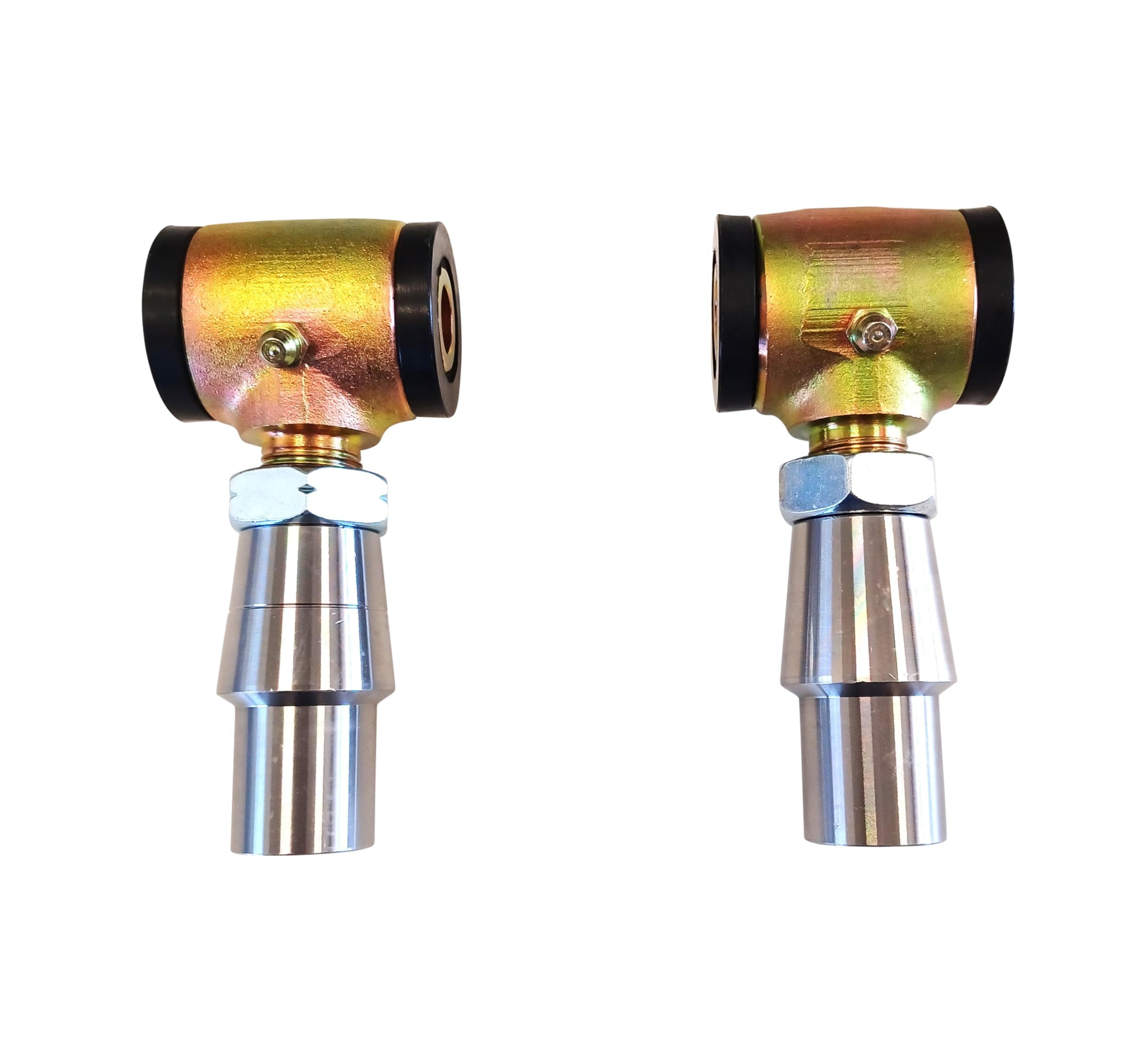 3/4" .750" threaded bushing Kit Left and Right 4-link 1/2" bolt hole