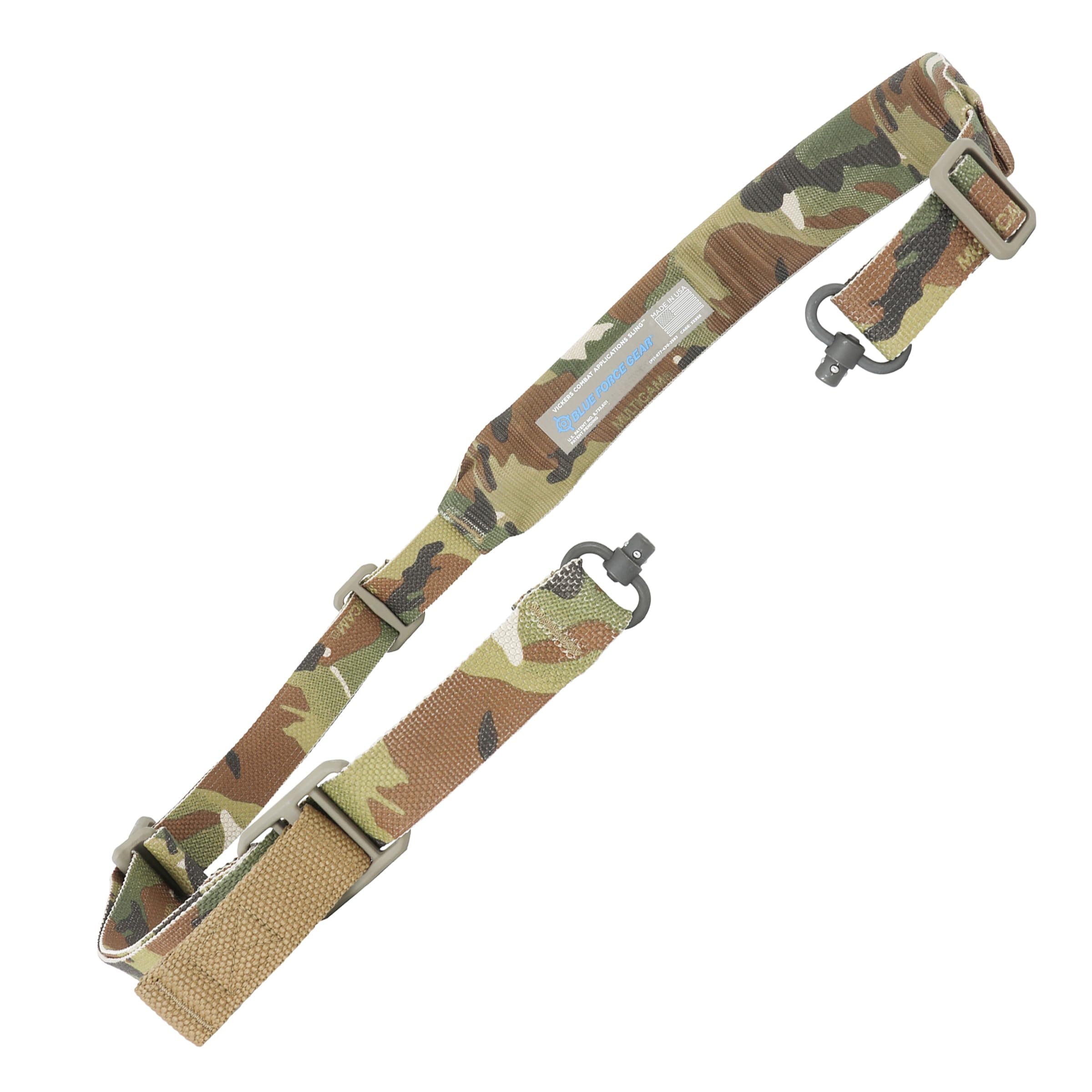 Vickers Padded Sling with Push Button Swivels - 2-Point Adjustable Sling