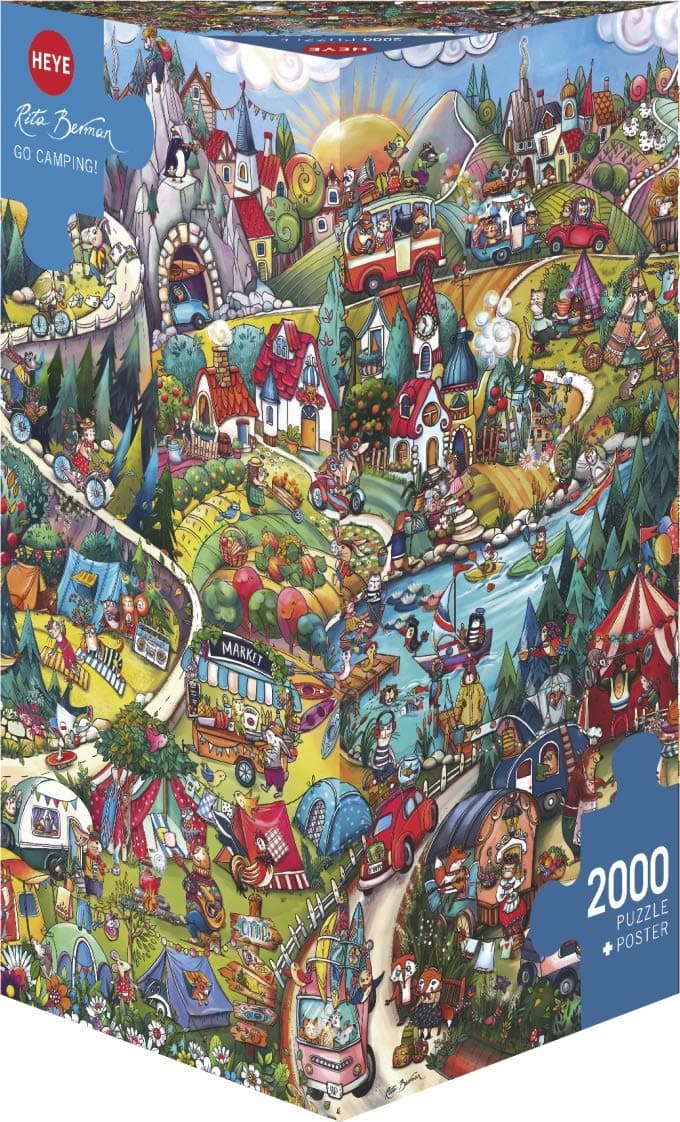 Go Camping 2000 Piece Jigsaw Puzzle