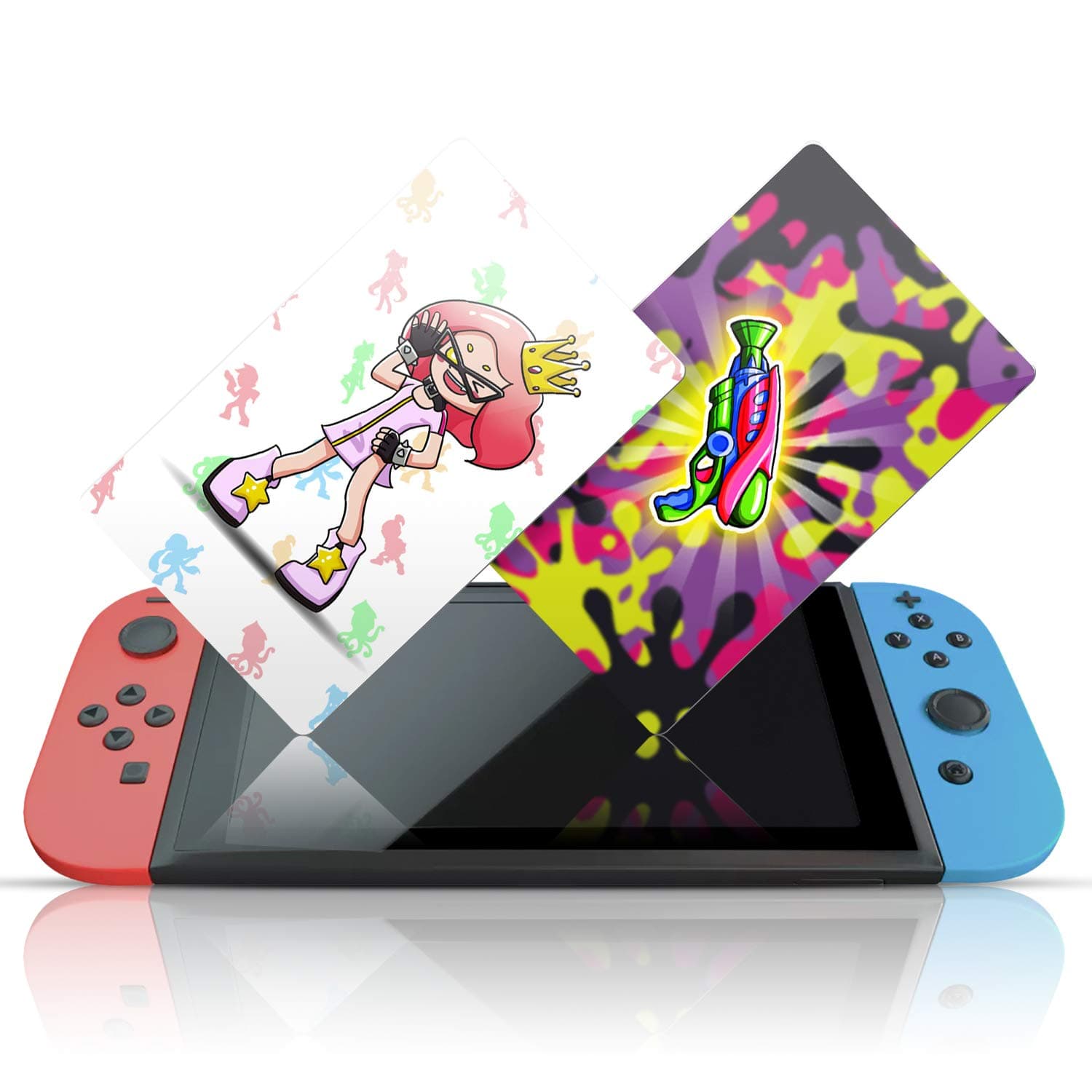 NFC Tag Game Cards for Splatoon 2 Switch Wii U - 13pcs with Cards Holder