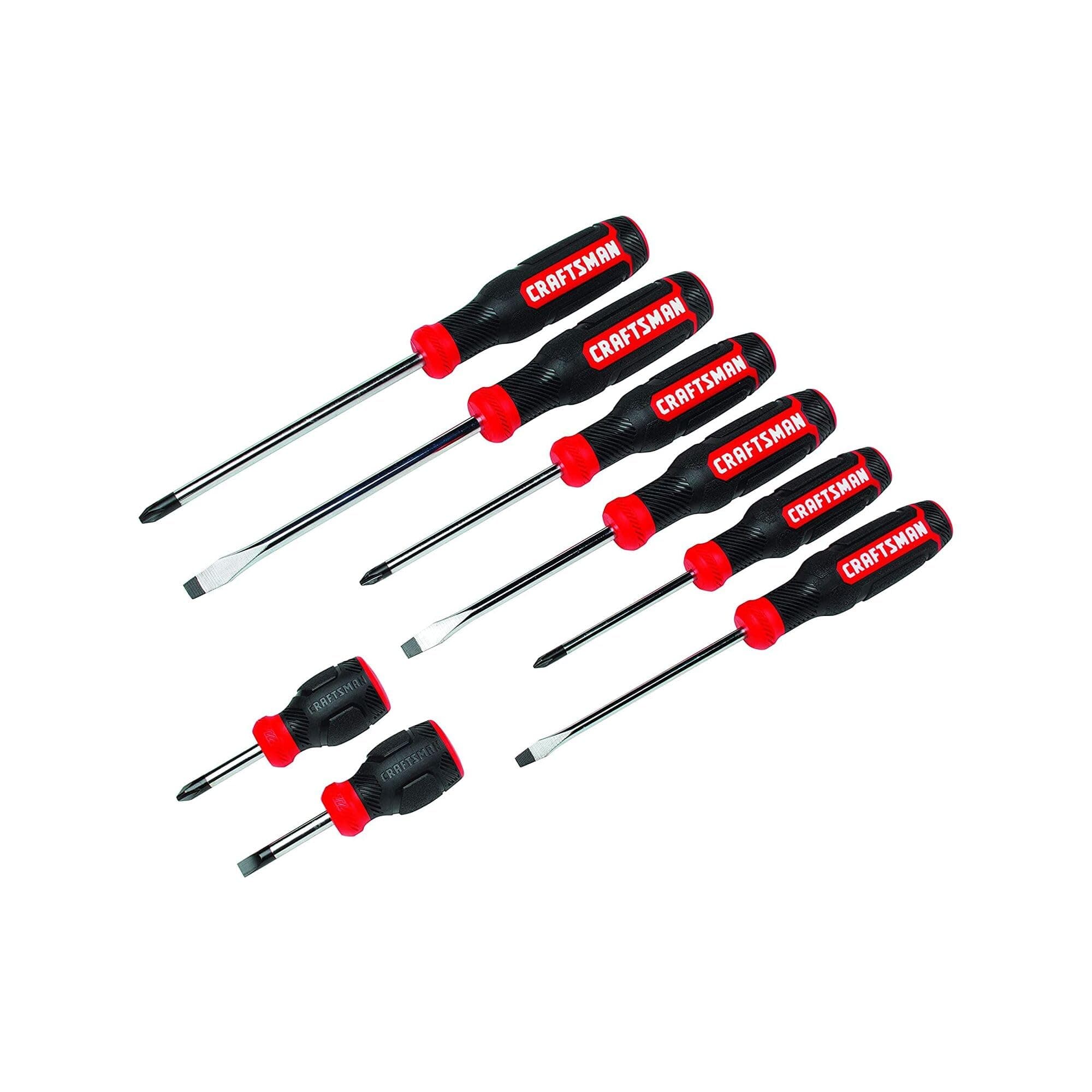 Screwdriver Set, Bi-Material, 8 Piece Set (CMHT65075N)