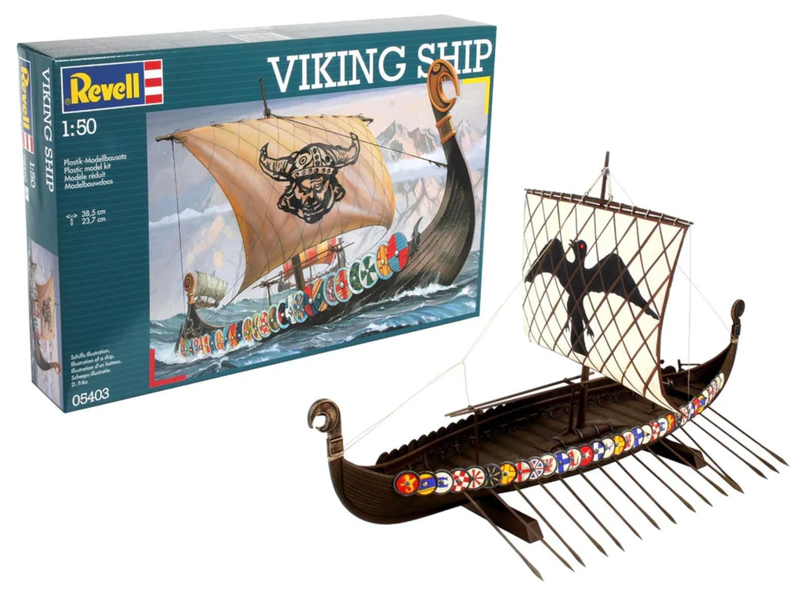of Germany Viking Ship Plastic Model Kit