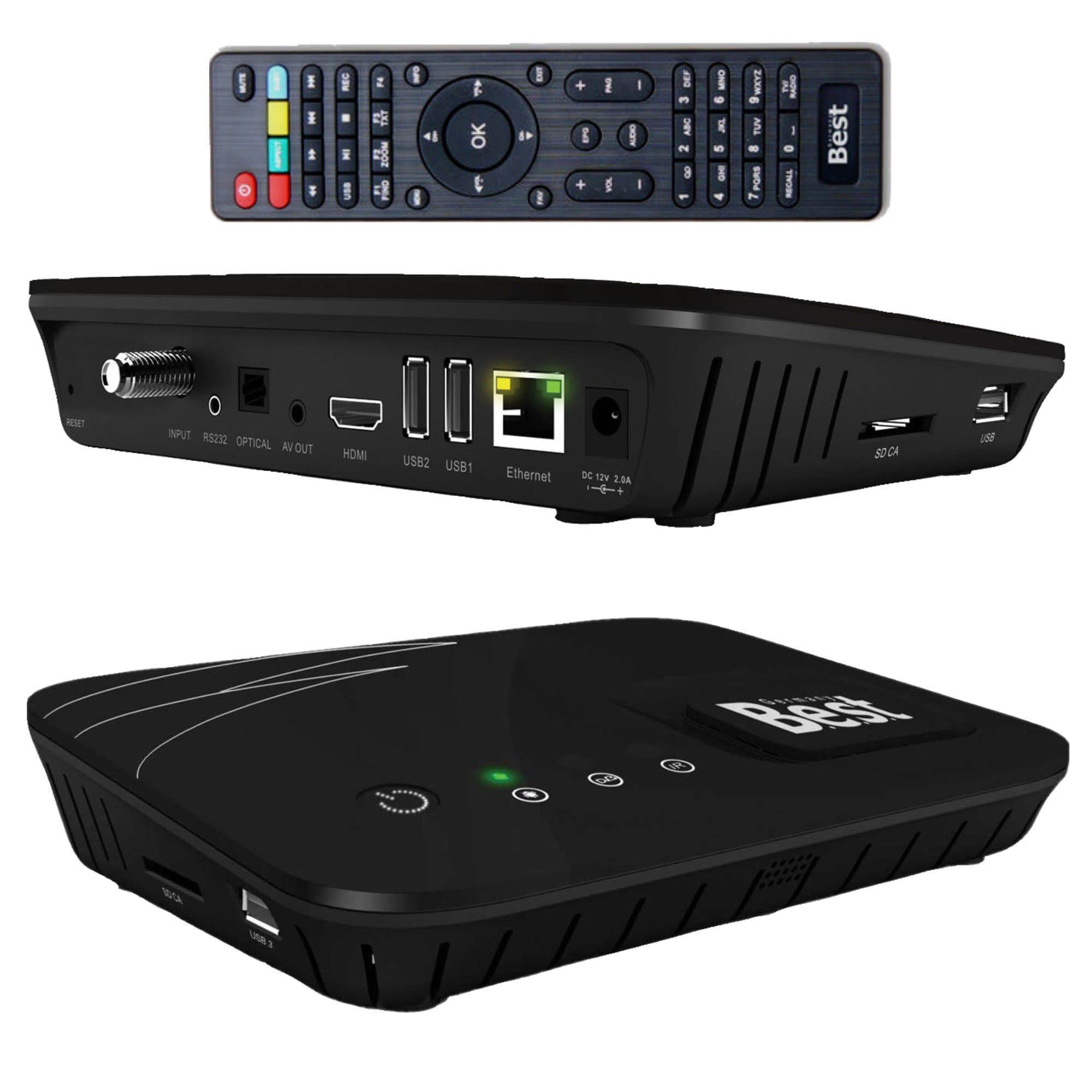 Satellite Receiver BEST 5 HD Sat Smart TV HD Android 4.2 Sat Receiver + Multimedia Player