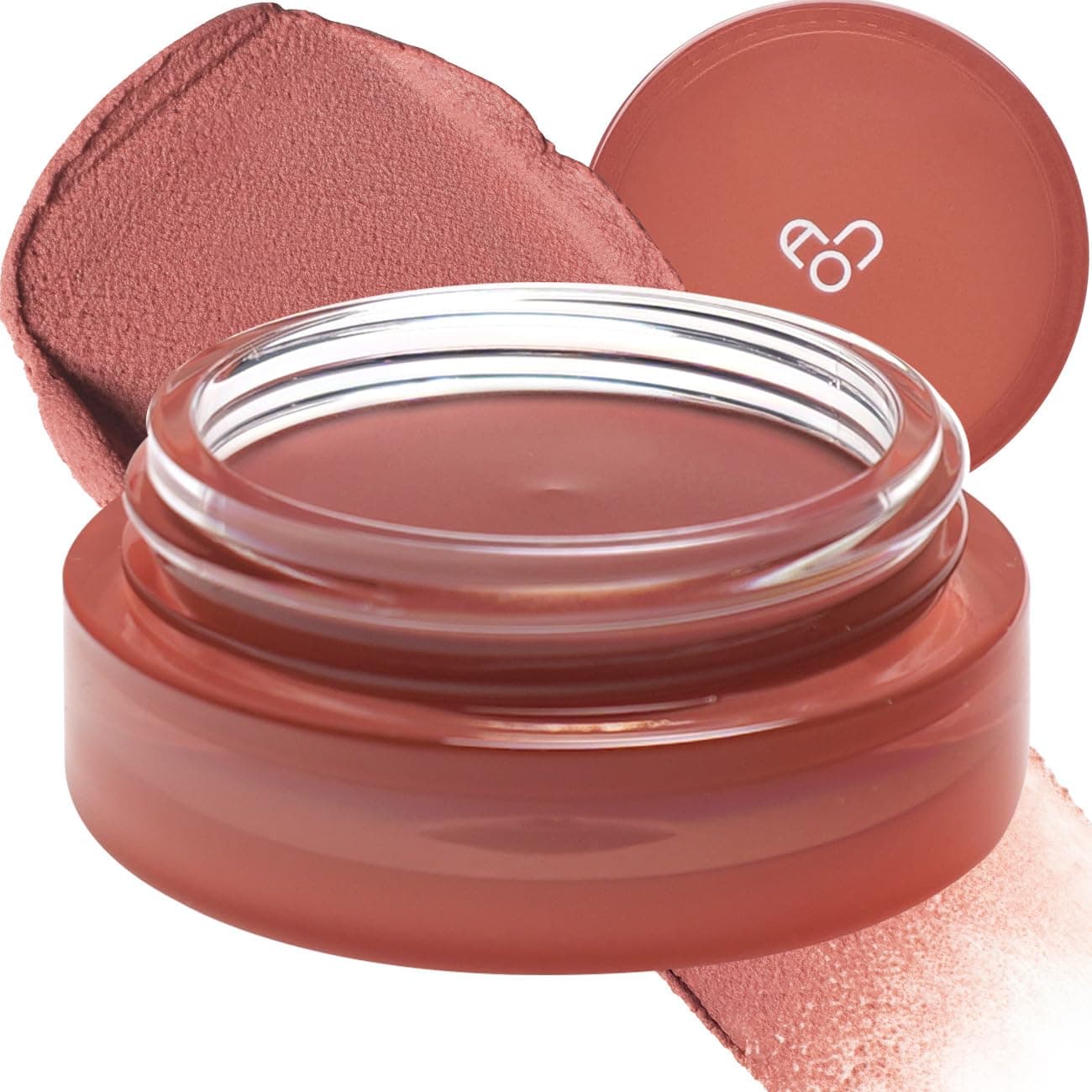 Floofy Matte Balm Tinted Blusher For Lips And Cheeks 0.15Oz (01 Coral Balm)