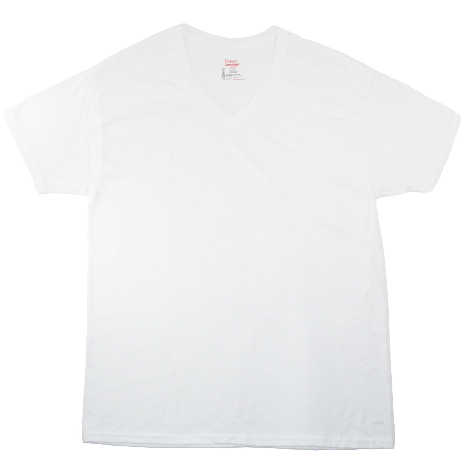 Men's Tagless Cotton V-Neck Undershirt - Multipack