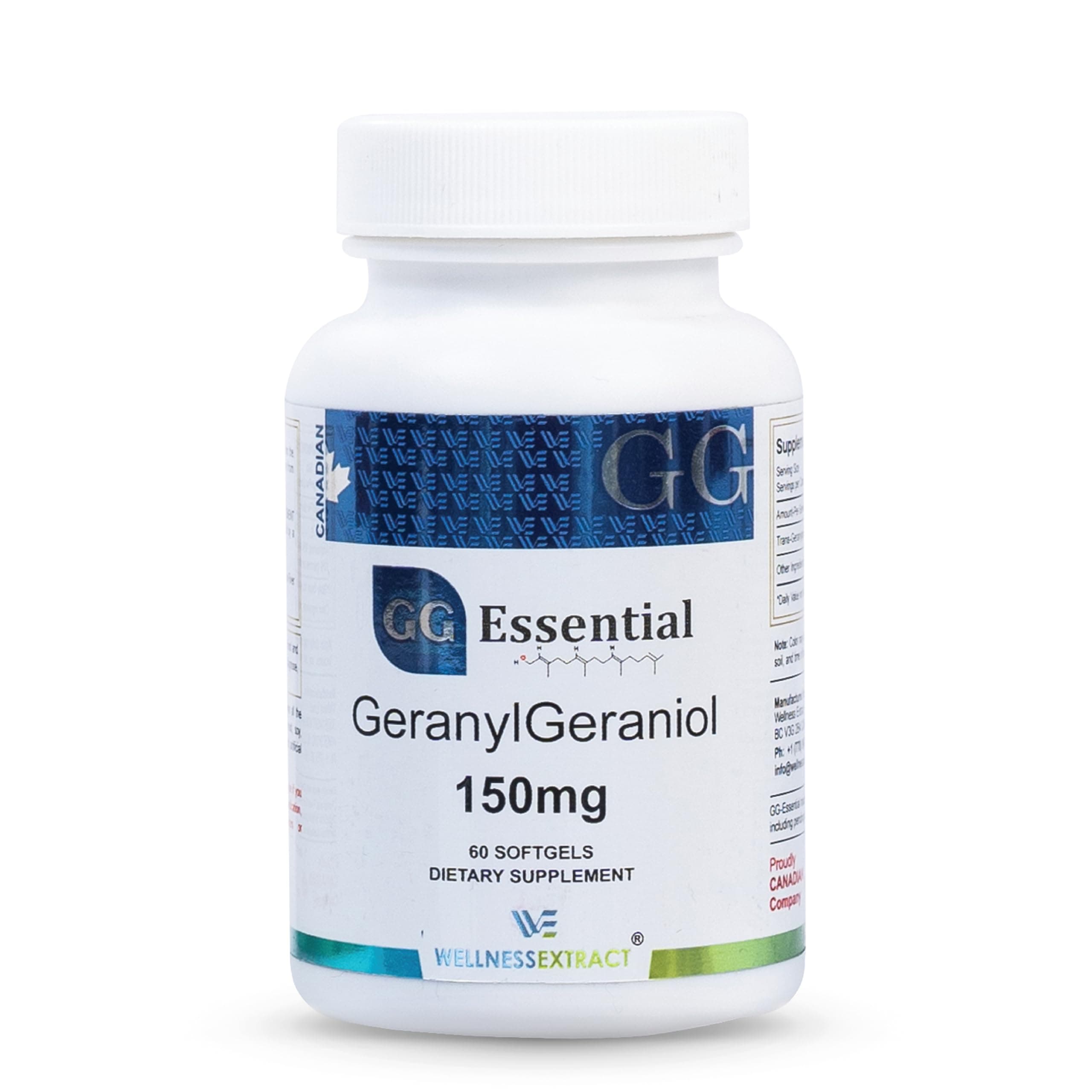 - GG Essential Annatto 150mg Derived Dietary Supplement for Statin Users, Cardiovascular Support, Pack of 60 Softgels Capsules 150mg