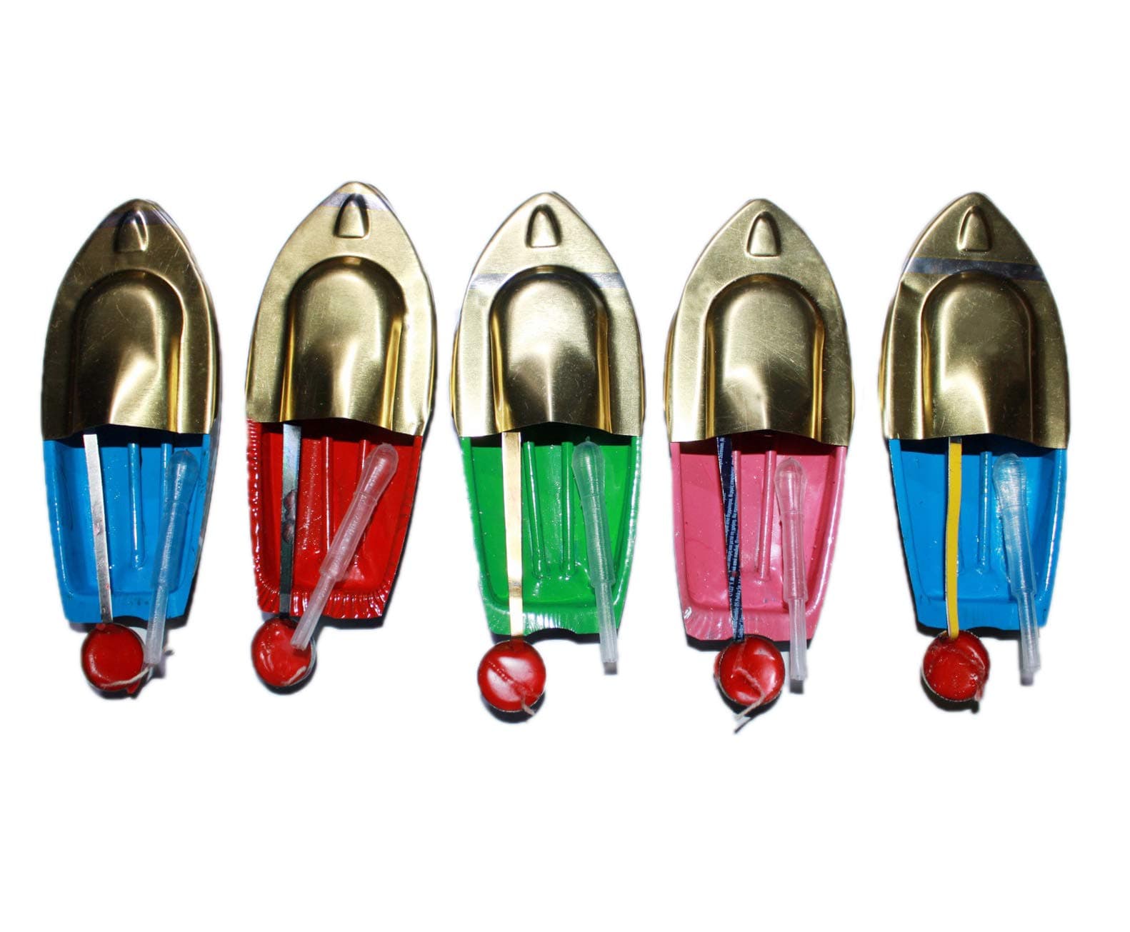 ODDCLICK BG Bazzar Gali Tin Steam Boat, 5 Pcs., Multicolour