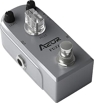 AZOR Fuzz Guitar Effect Pedal Aluminium-alloy case