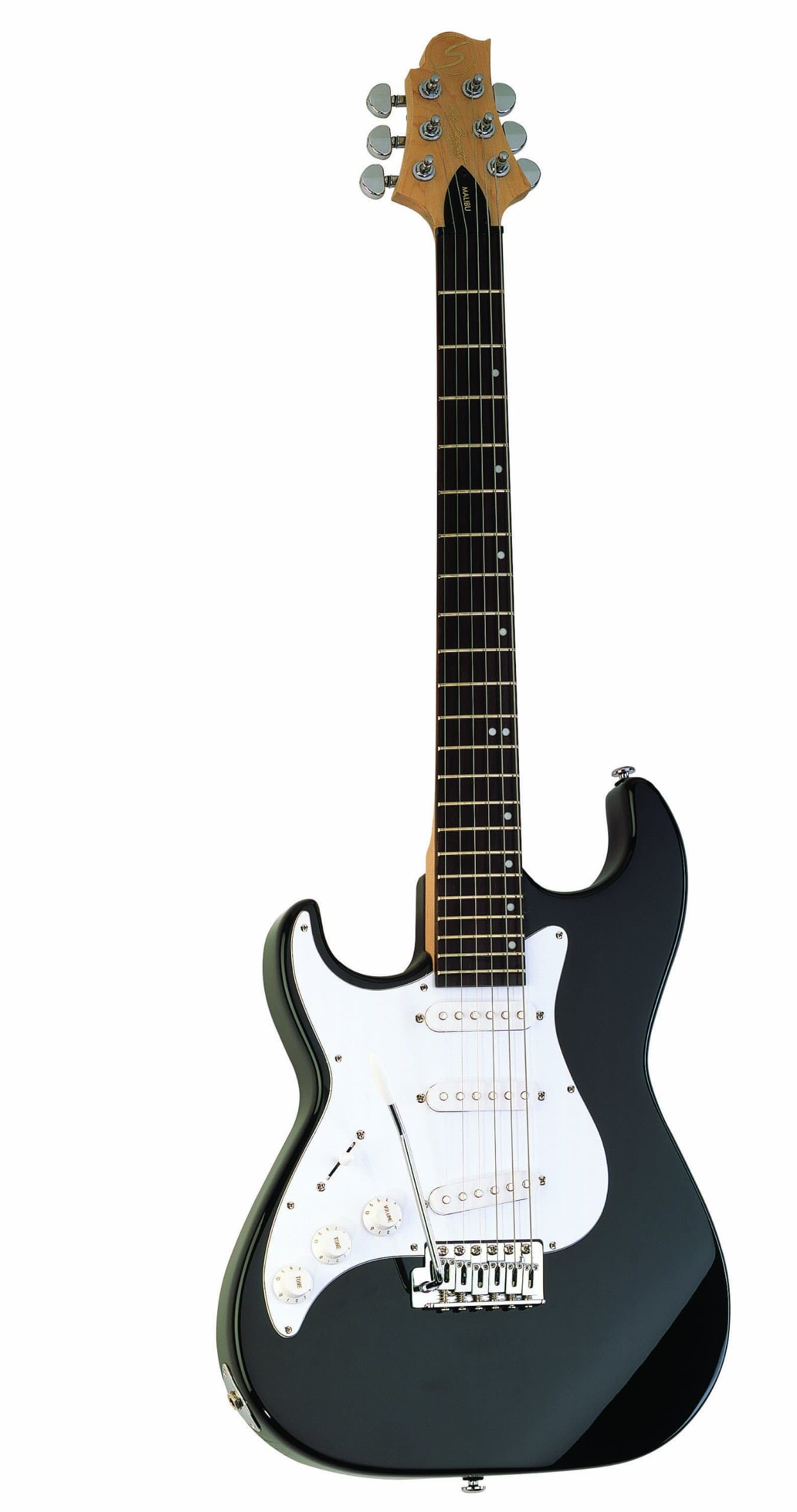 Samick Greg Bennett Design MB1LH Electric Guitar, Black