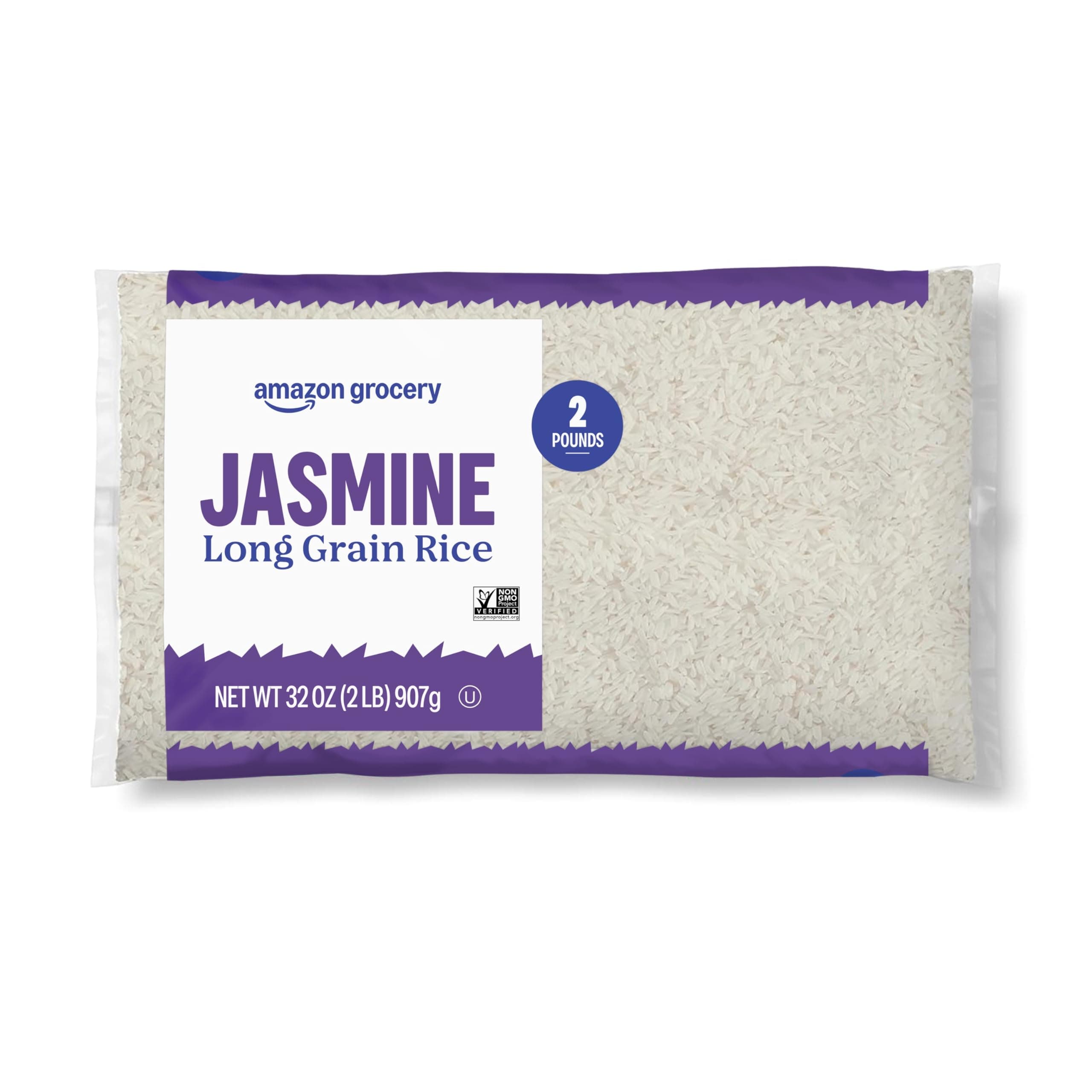 Jasmine Long Grain Rice, 2 Lb