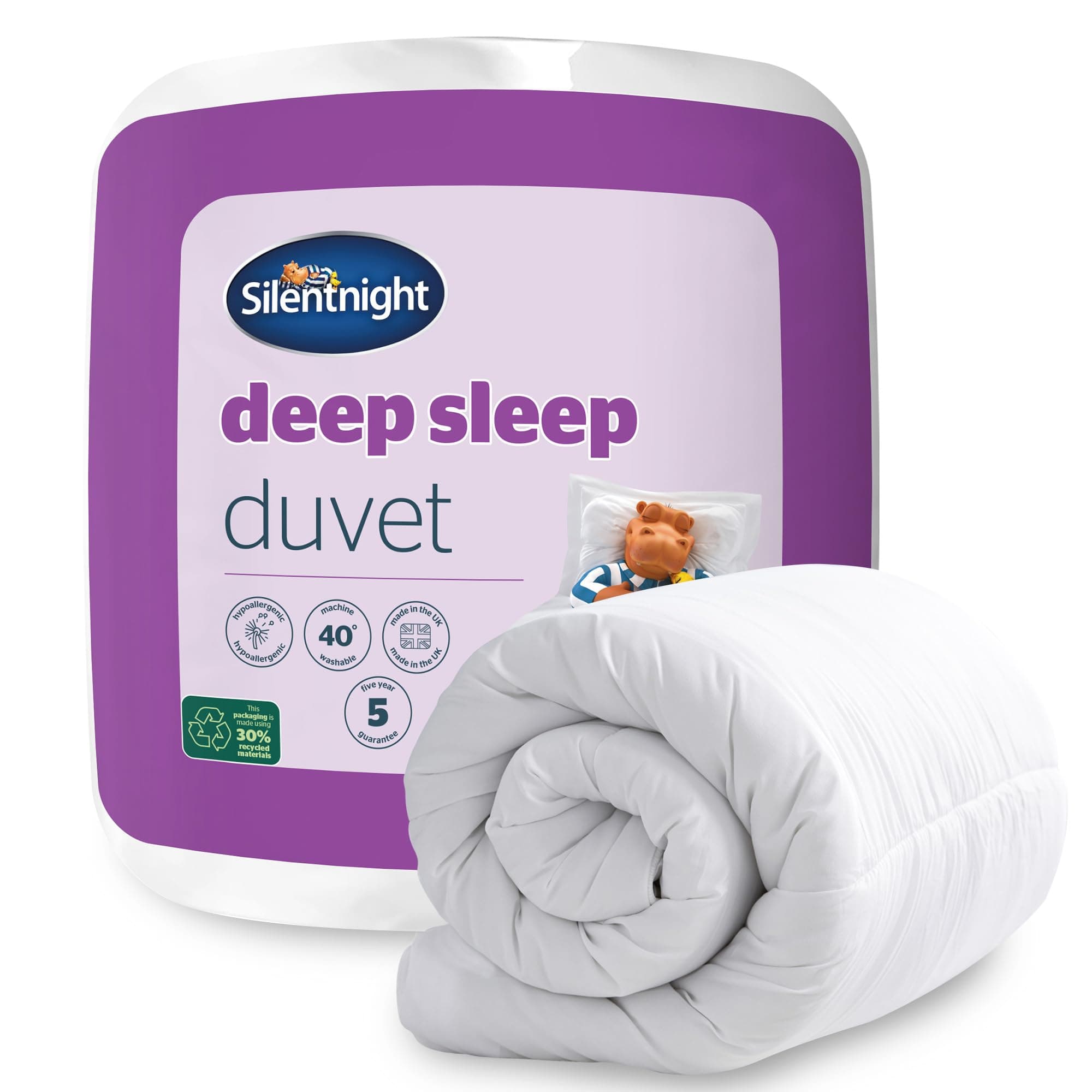 Deep Sleep Duvet - 10.5 Tog, Single