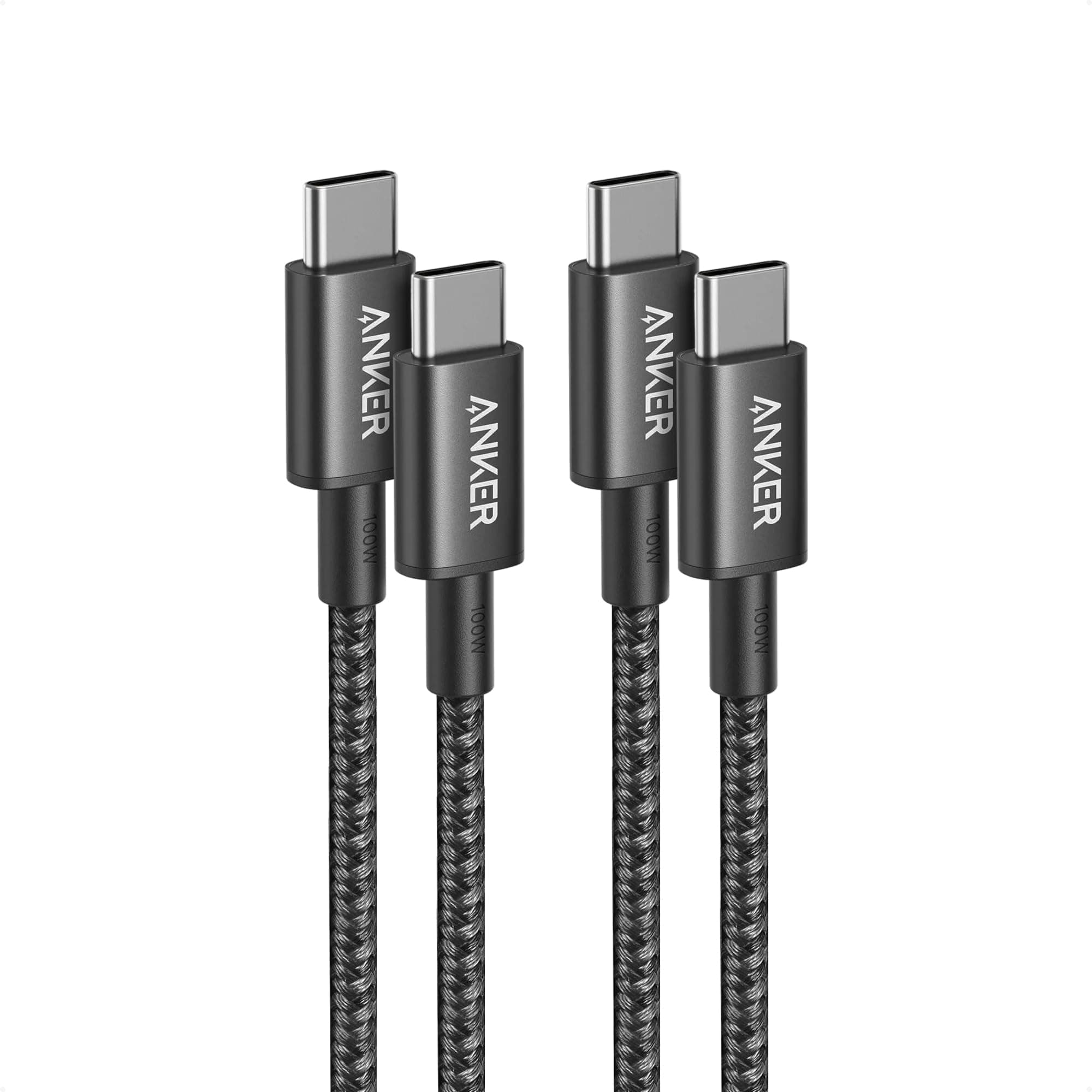 333 USB C to USB C Charging Cable, (3.3ft 100W, 2-Pack), Fast Charging Power Suitable for iPhone 17/16/15, iPad Pro, Samsung Galaxy, MacBook Pro,and More