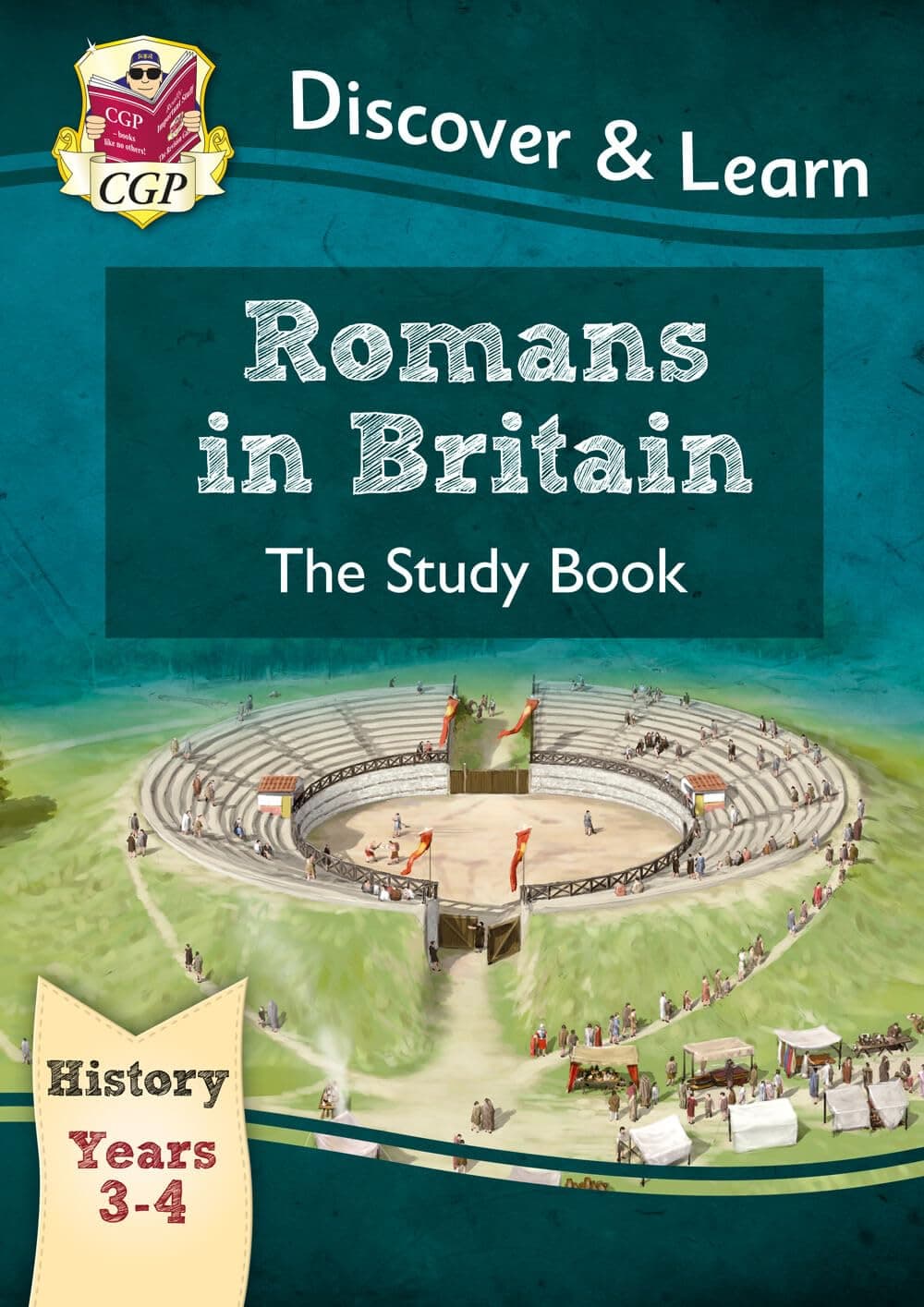 KS2 Discover & Learn: History - Romans in Britain Study Book, Year 3 & 4 (CGP KS2 History)