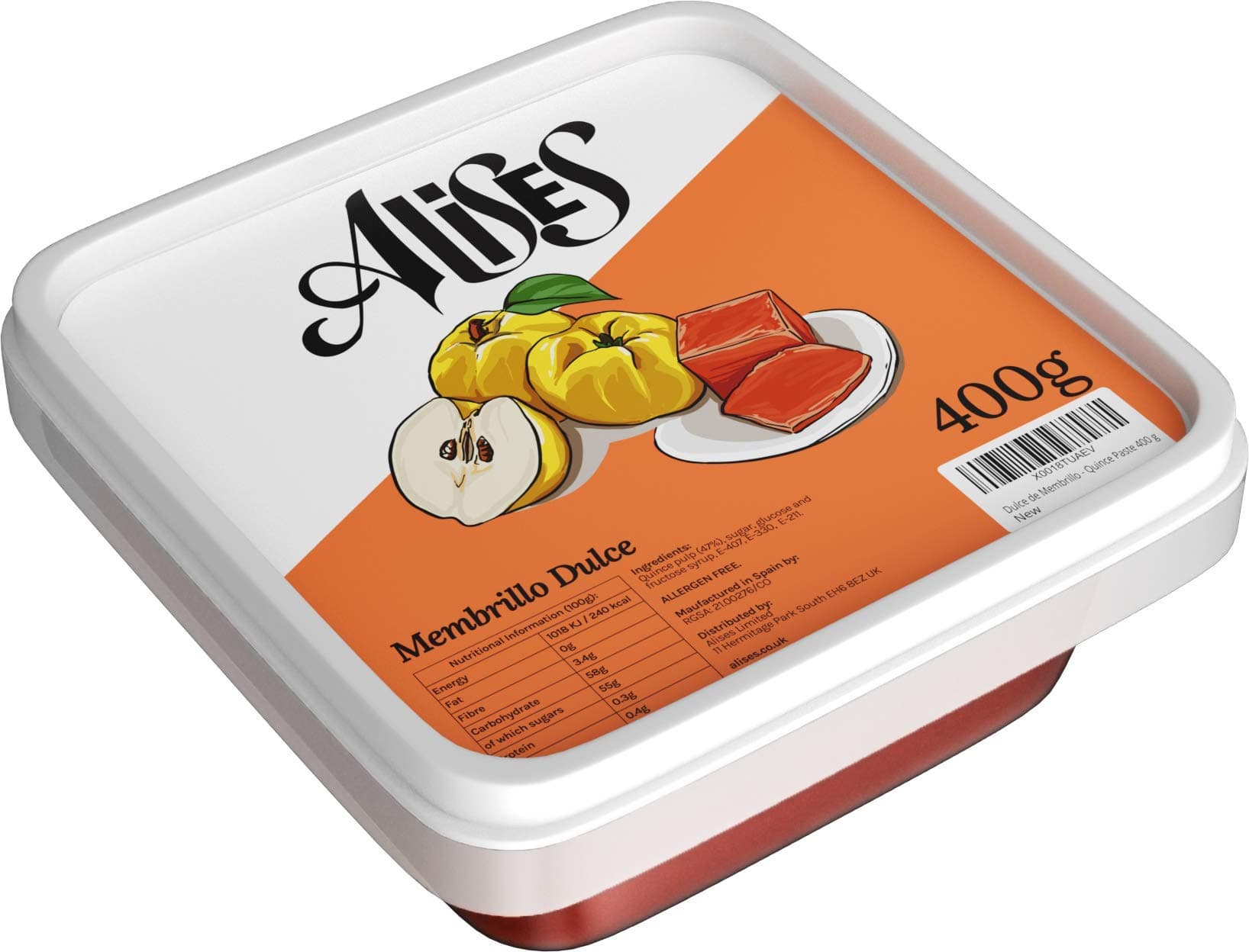 – Alises- Dulce de Membrillo - Spanish Quince Paste 400g