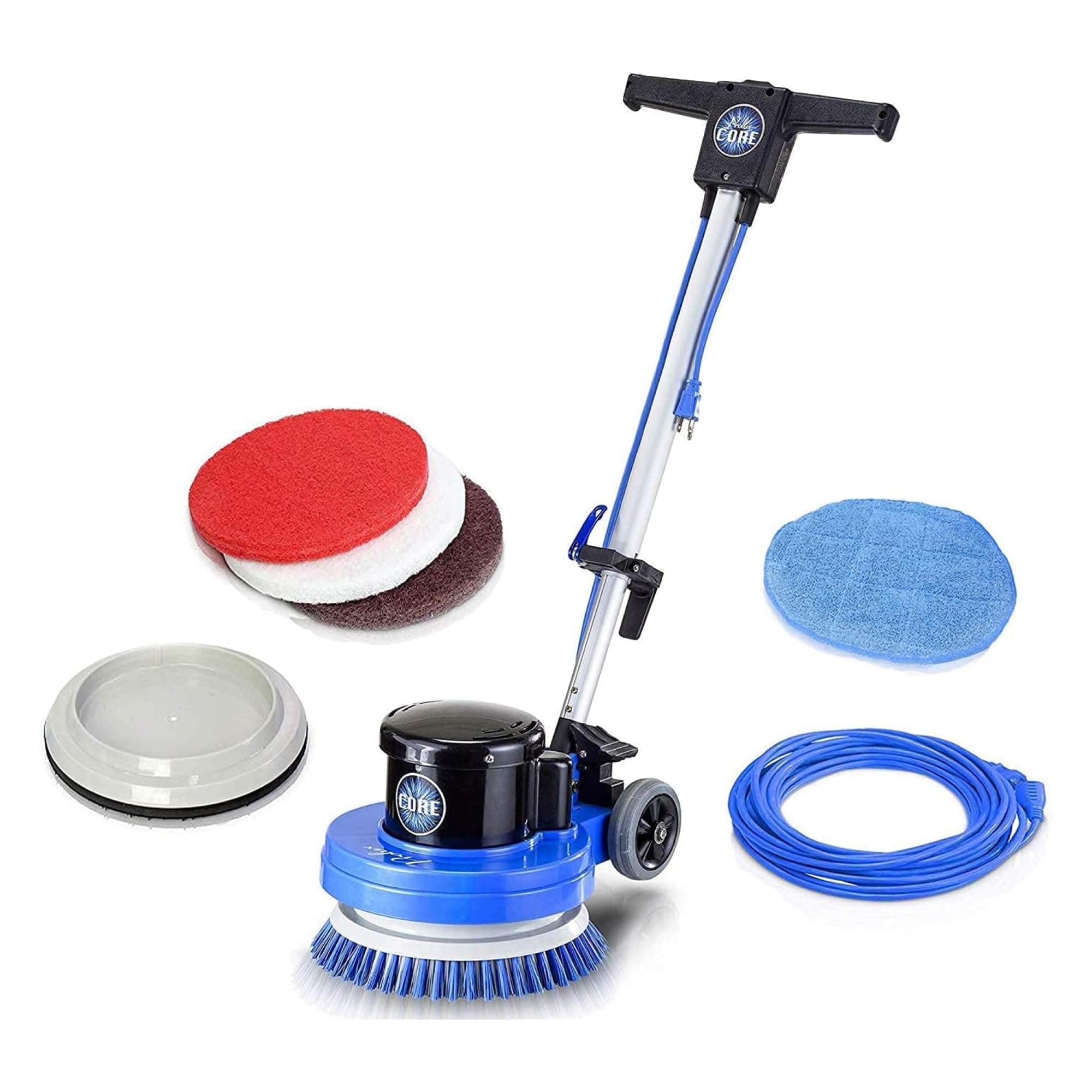 Prolux Core Floor Buffer - Heavy Duty Single Pad Commercial Floor Polisher and Tile Scrubber
