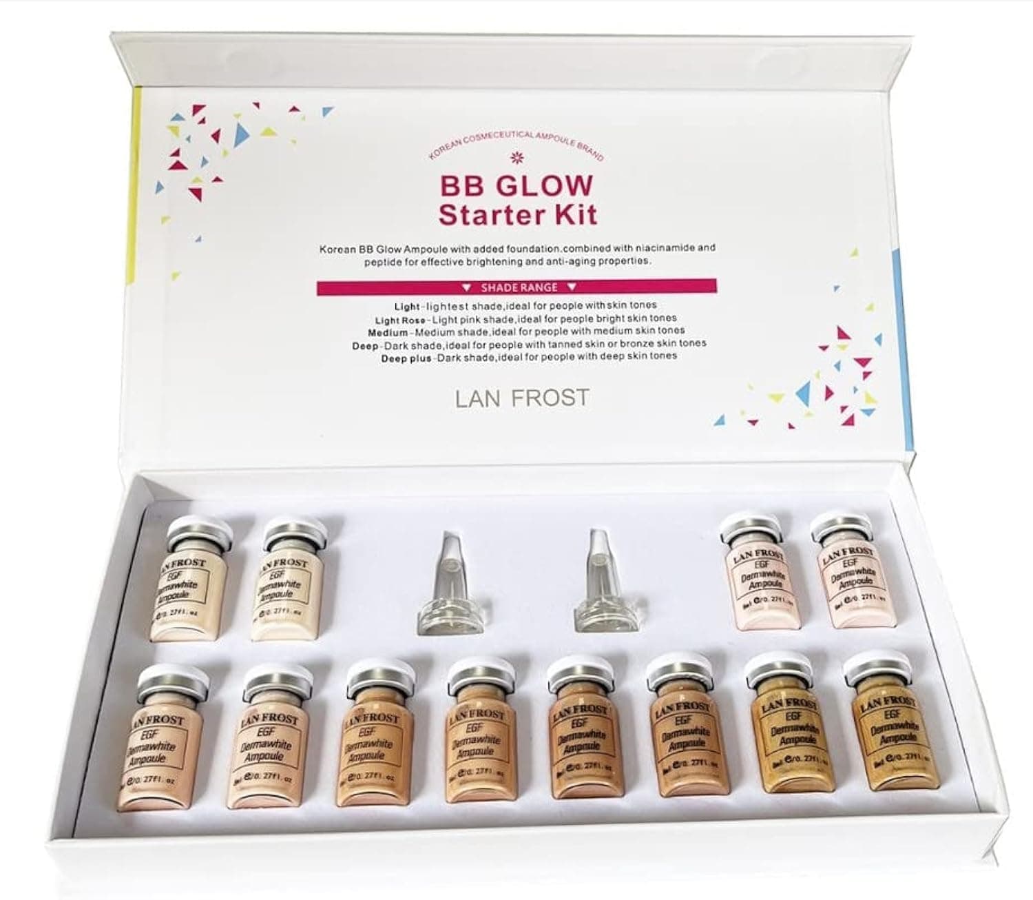 BB Glow Treatment Kit Foundation (12 Cream Set)