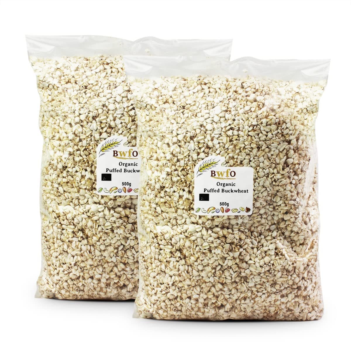 Organic Puffed Buckwheat 1kg