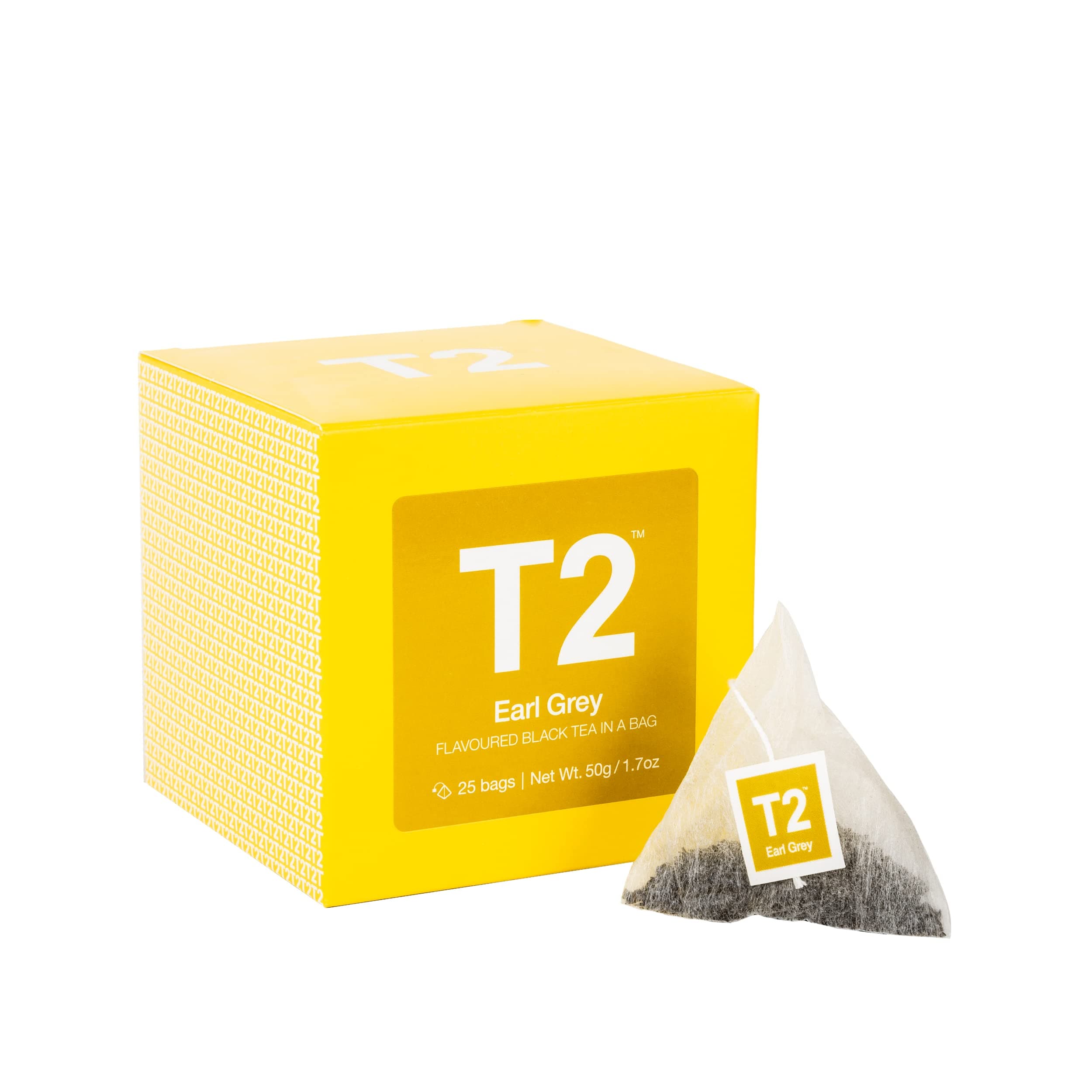 T2 Tea - Earl Grey, Flavored Black Tea,25 Count (Pack of 1),B125AE017