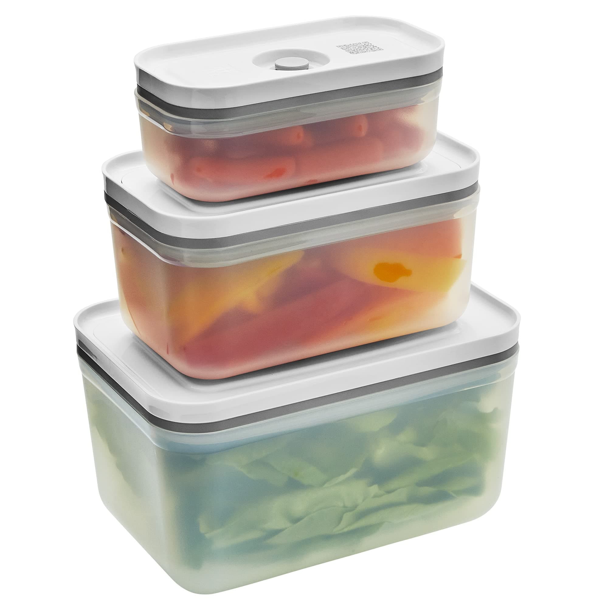 Fresh & Save 3-pc Plastic Food Storage Container, Meal Prep Container, BPA-Free- Assorted Sizes