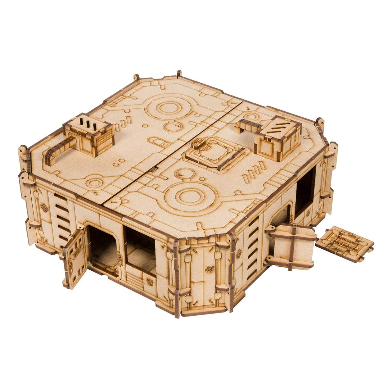 The Broken Token Horizon Grid MK 5 - MDF Terrain Building for Sci-Fi Games and Wargaming