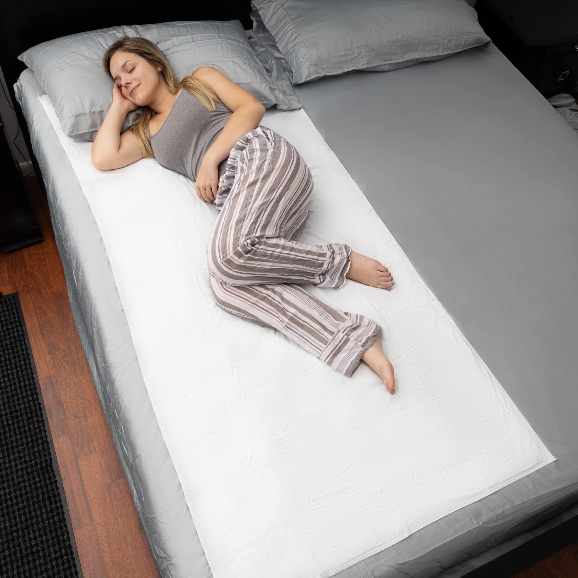 Oversized Waterproof Sheet Protector Reusable Absorbent Underpad, 36 X 72 inch