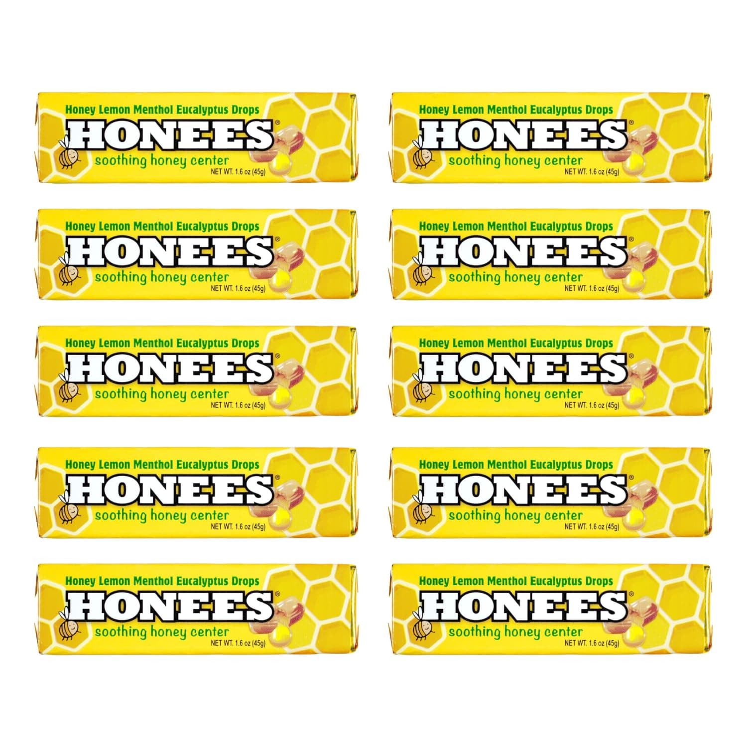 Honey Lemon Cough Drops, 9 Drops