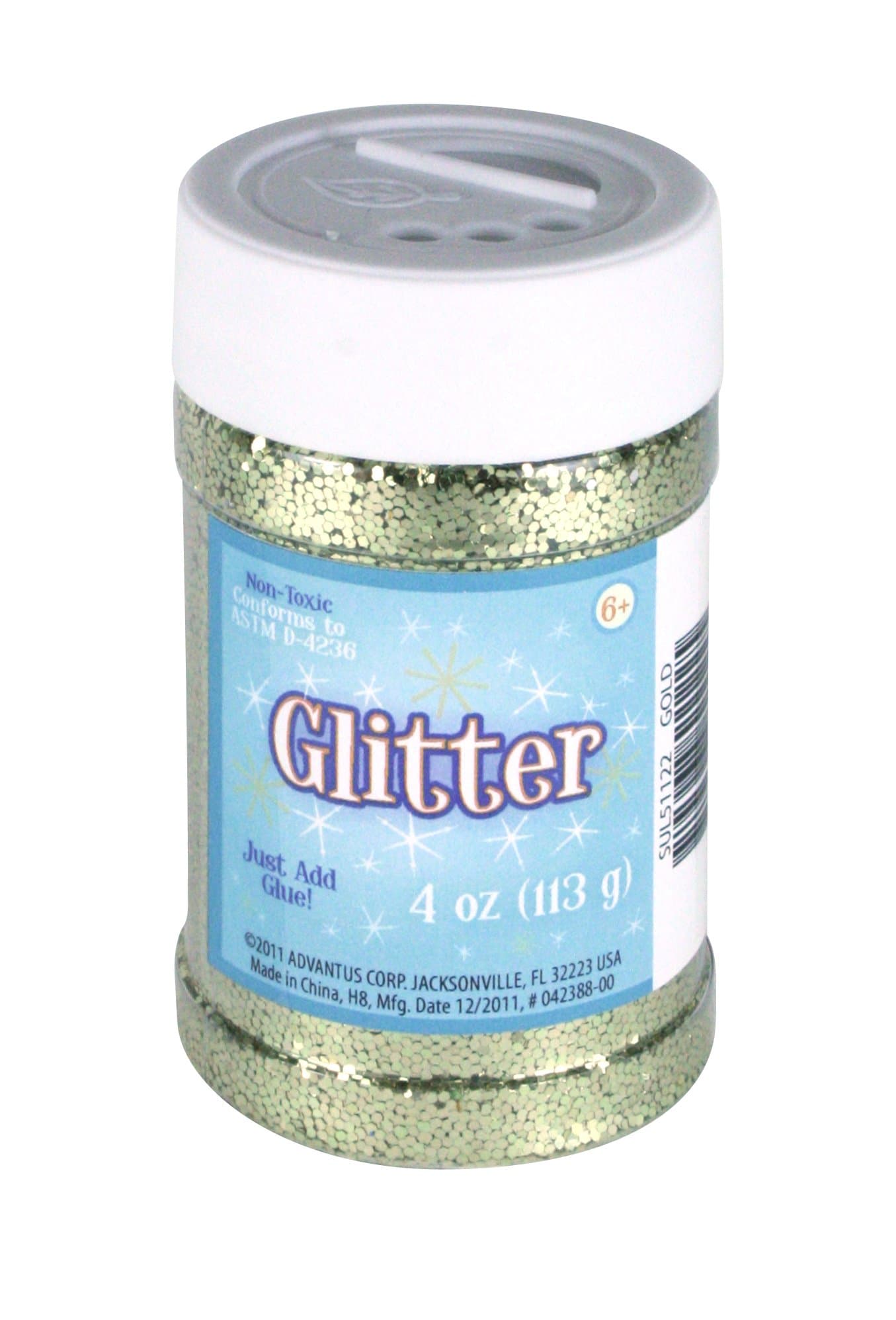Sulyn Gold Glitter 4oz, 4 Oz