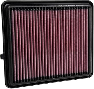 K&N High-Flow Original Lifetime Engine Air Filter: Increase Power: Premium, Washable: Compatible with 2018-2020 SUZUKI: Jimny II, 33-3151