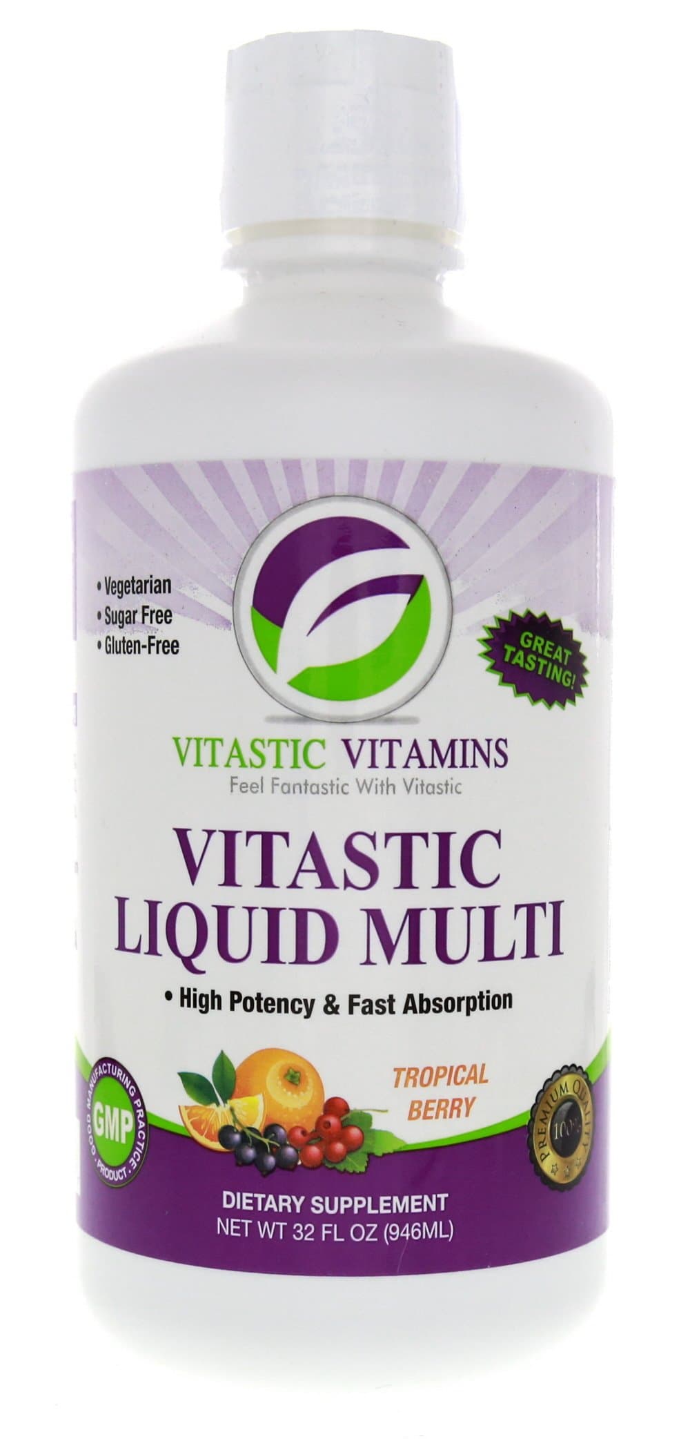 SEREE Vitastic Vitamins Liquid Multi-Vitamin Tropical Berry