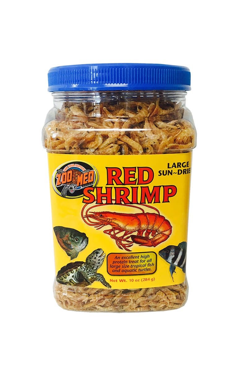 Zoo Med Jumbo Red Shrimp (Sun Dried) 10oz